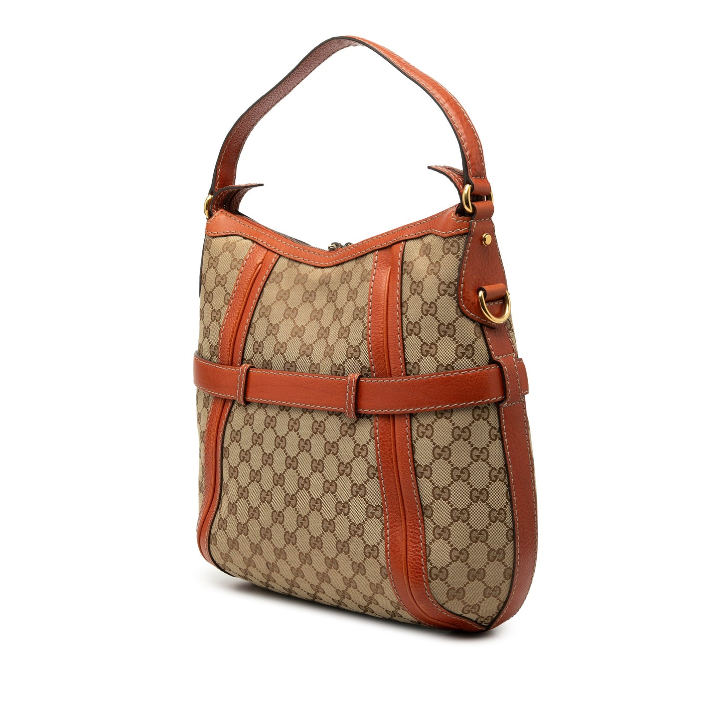 Gucci Medium GG Canvas Running Satchel