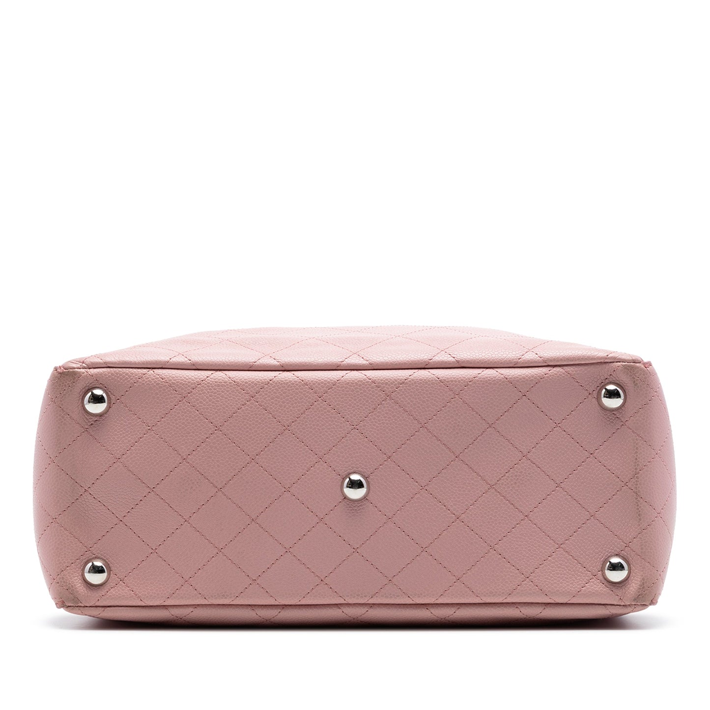 Chanel Small Quilted Caviar CC Pocket Tote