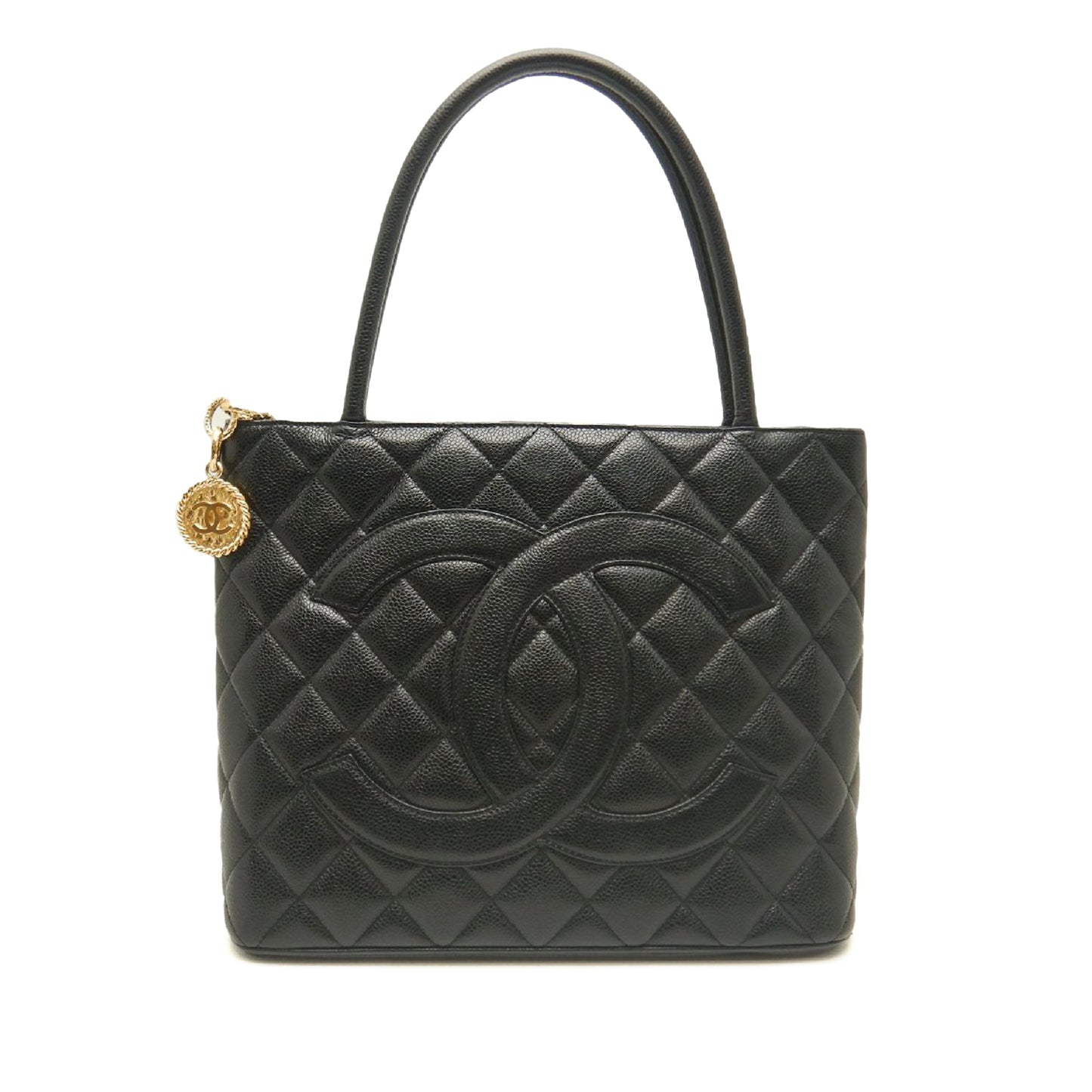 Chanel Caviar Medallion Tote