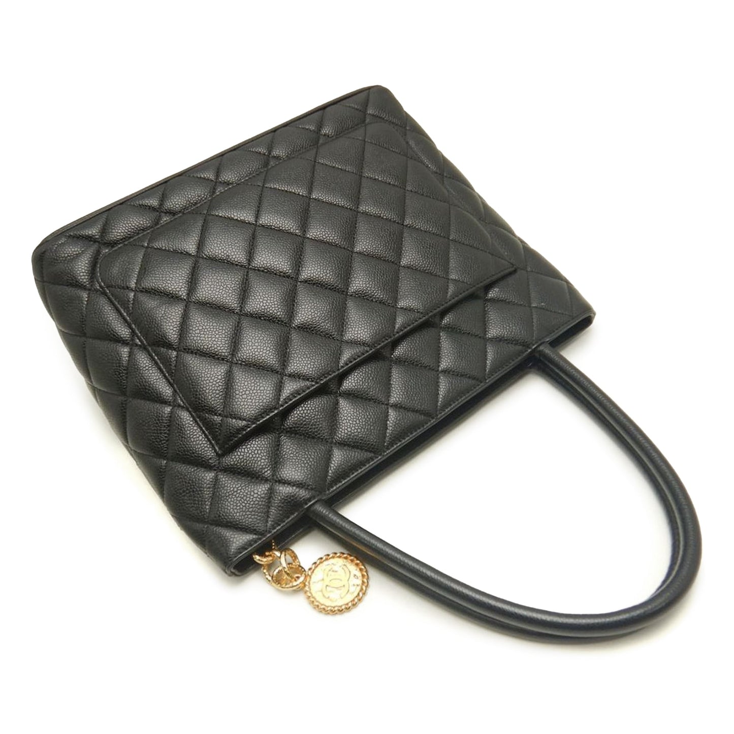 Chanel Caviar Medallion Tote