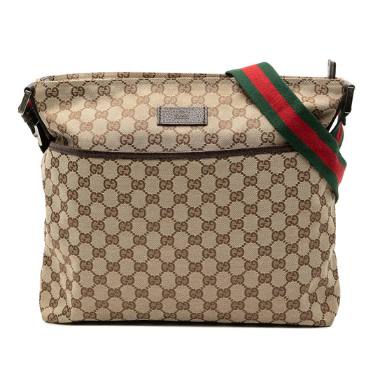 Gucci GG Canvas Web Crossbody