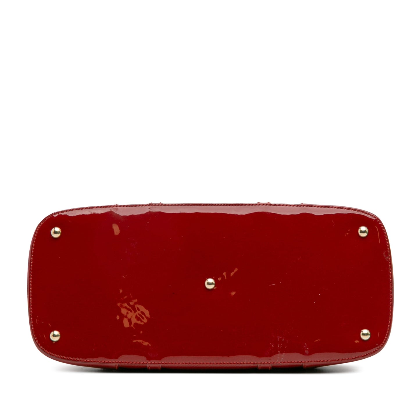 Gucci Large Microguccissima Patent Nice Dome Top Handle Bag