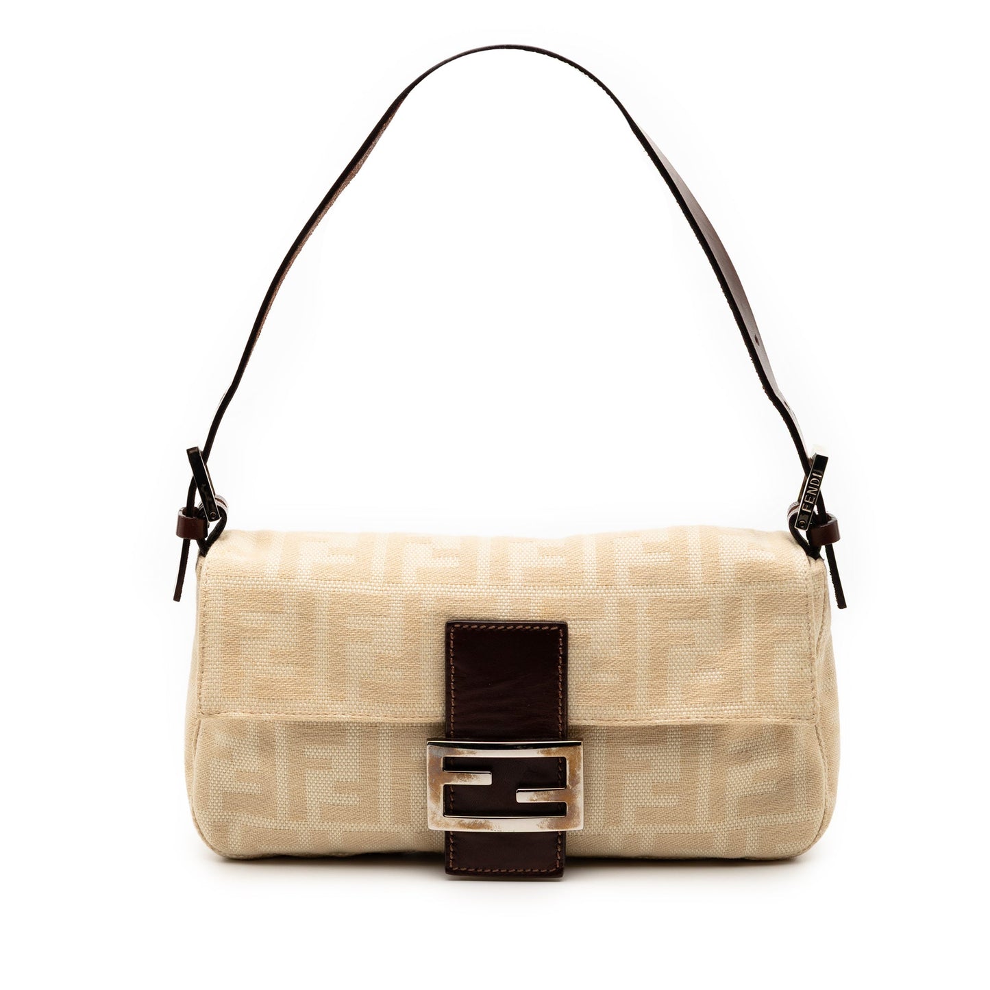 Fendi Zucca Canvas Baguette