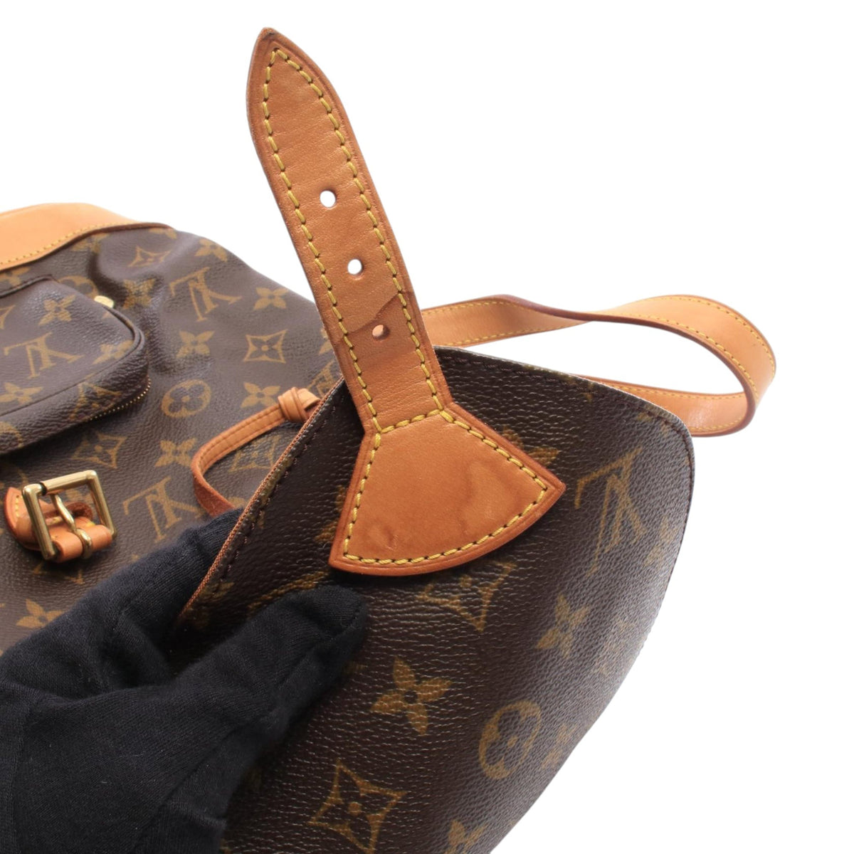 Louis Vuitton Monogram Montsouris MM — Brown