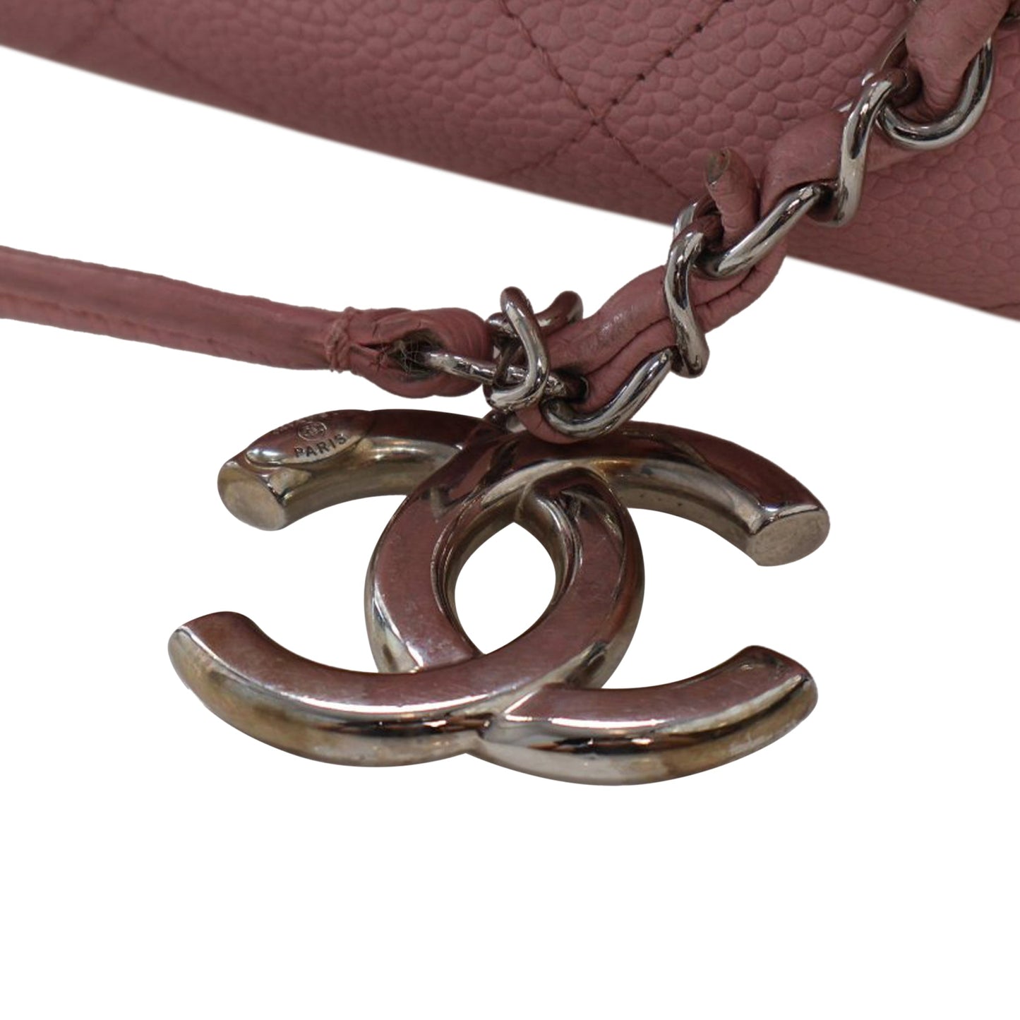 Chanel Small Quilted Caviar CC Pocket Tote