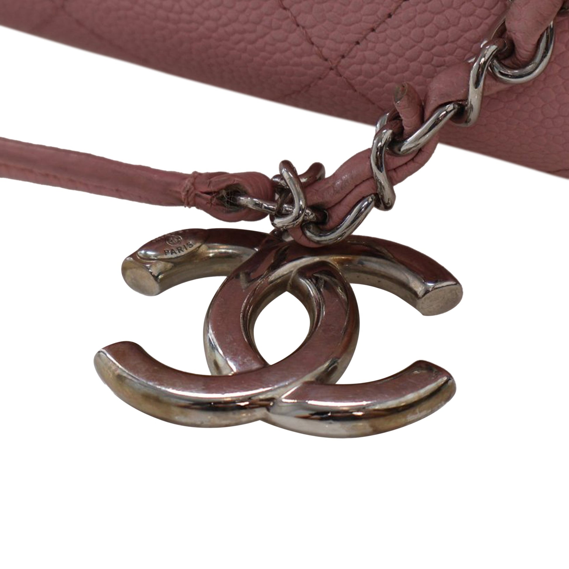 Chanel Small Quilted Caviar CC Pocket Tote
