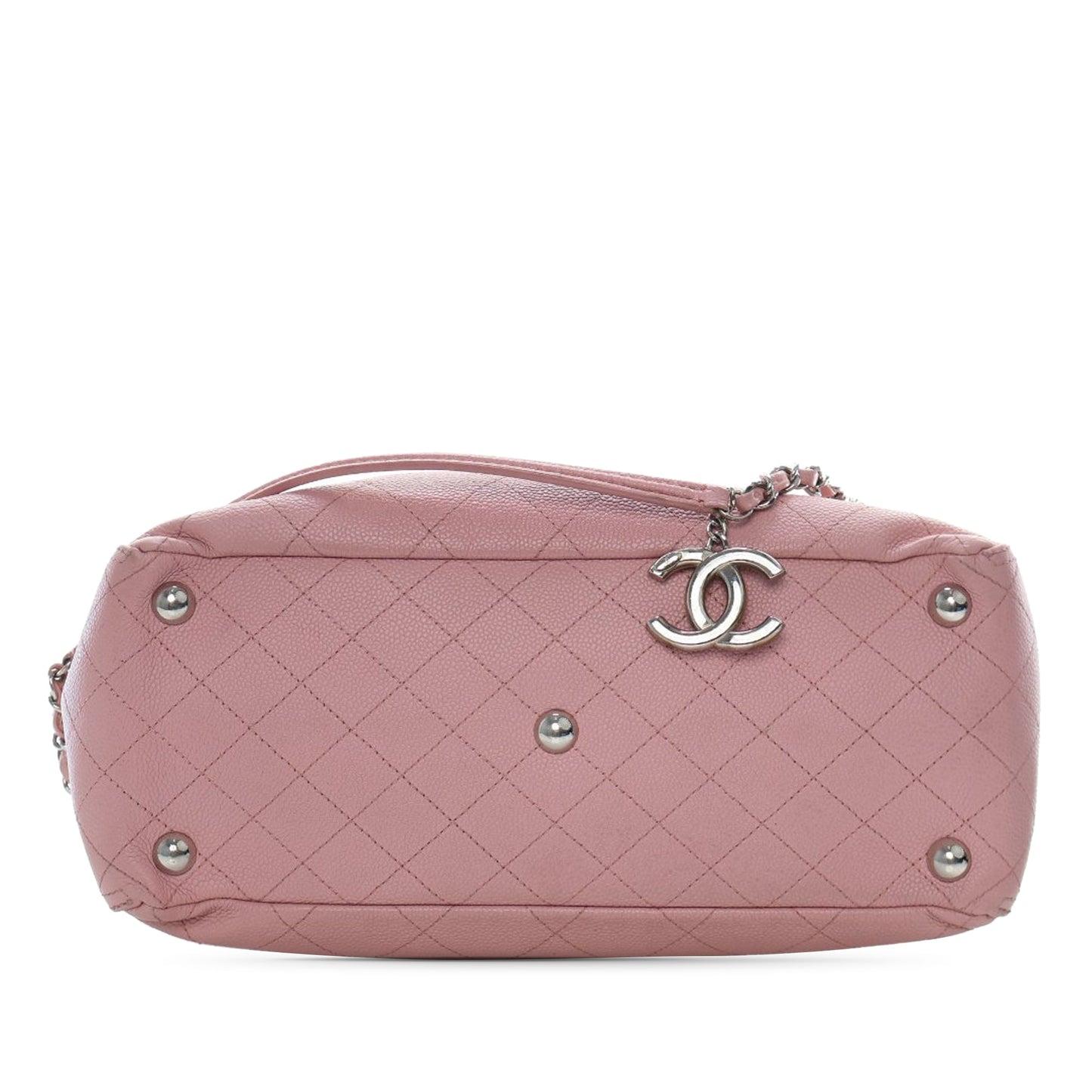 Chanel Small Quilted Caviar CC Pocket Tote