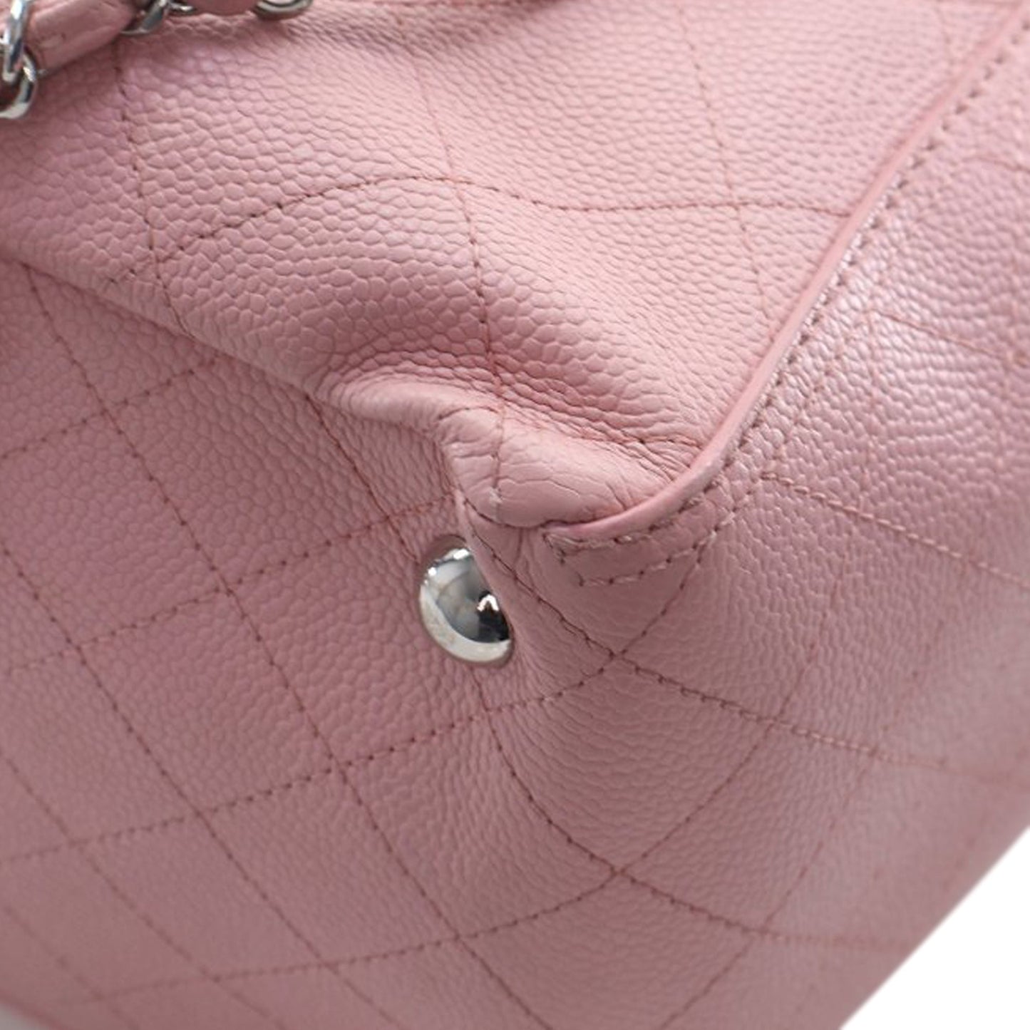 Chanel Small Quilted Caviar CC Pocket Tote