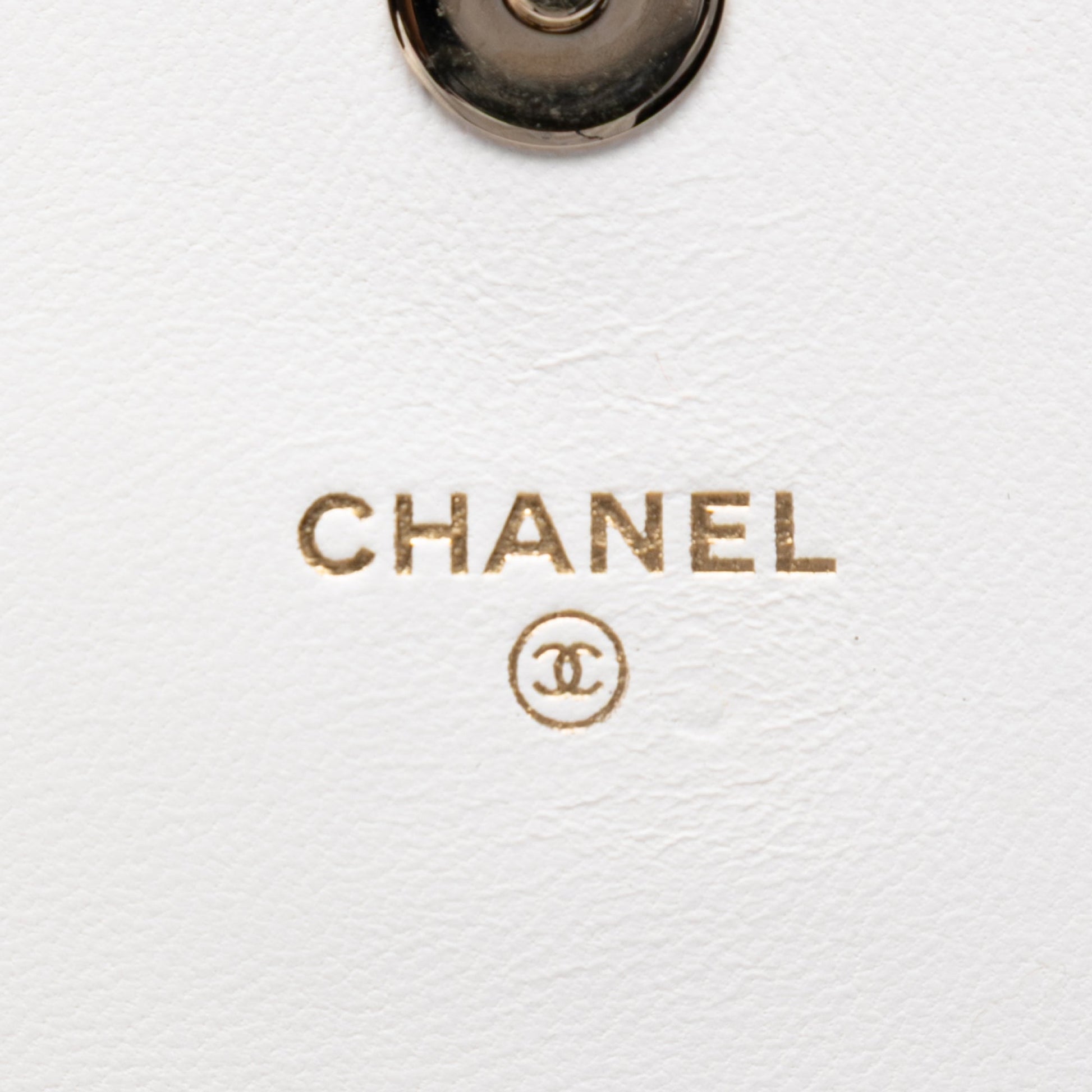 Chanel Quilted Lambskin Book Wallet On Chain