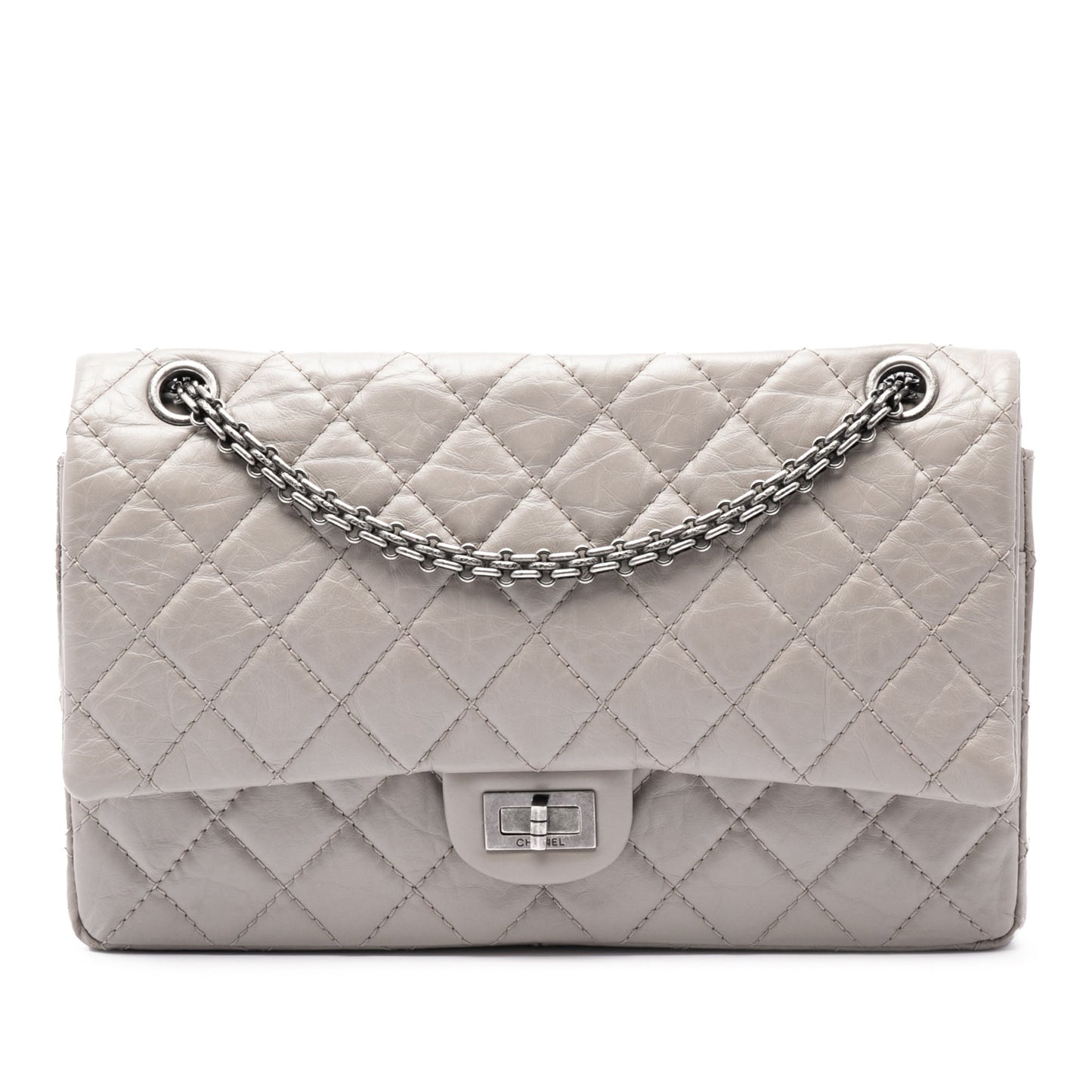 Chanel Quilted Aged Calfskin Reissue 2.55 Double Flap 226