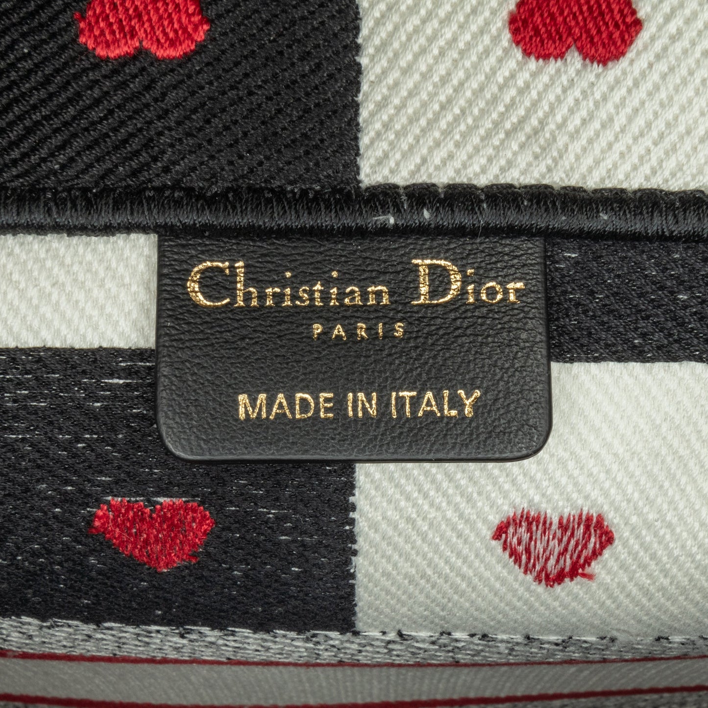 Dior DiorAmour Medium Canvas D-Chess Book Tote