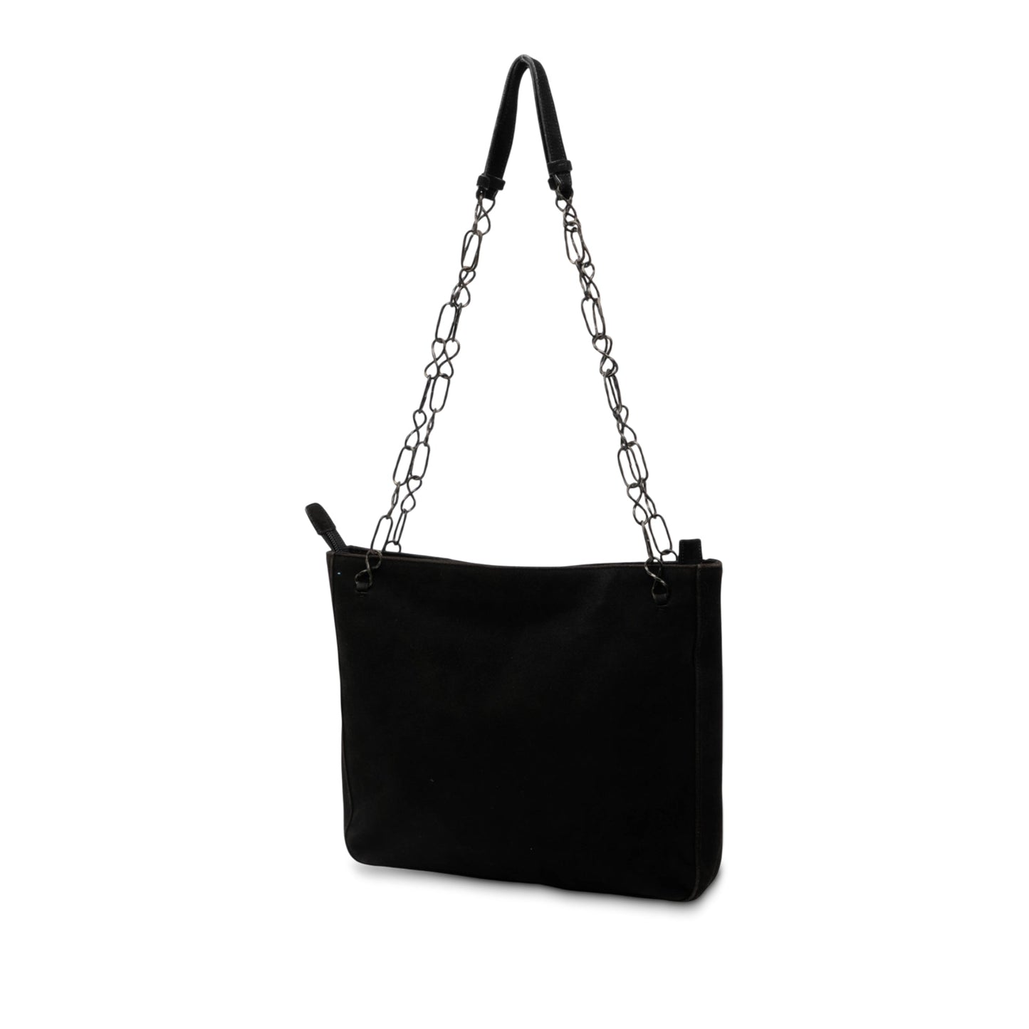 Prada Suede Chain Shoulder Bag