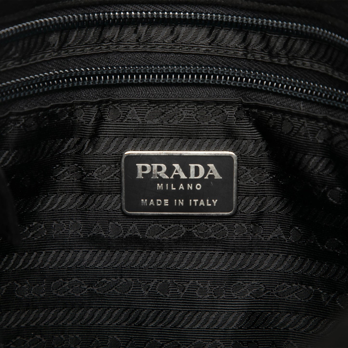 Prada Suede Chain Shoulder Bag