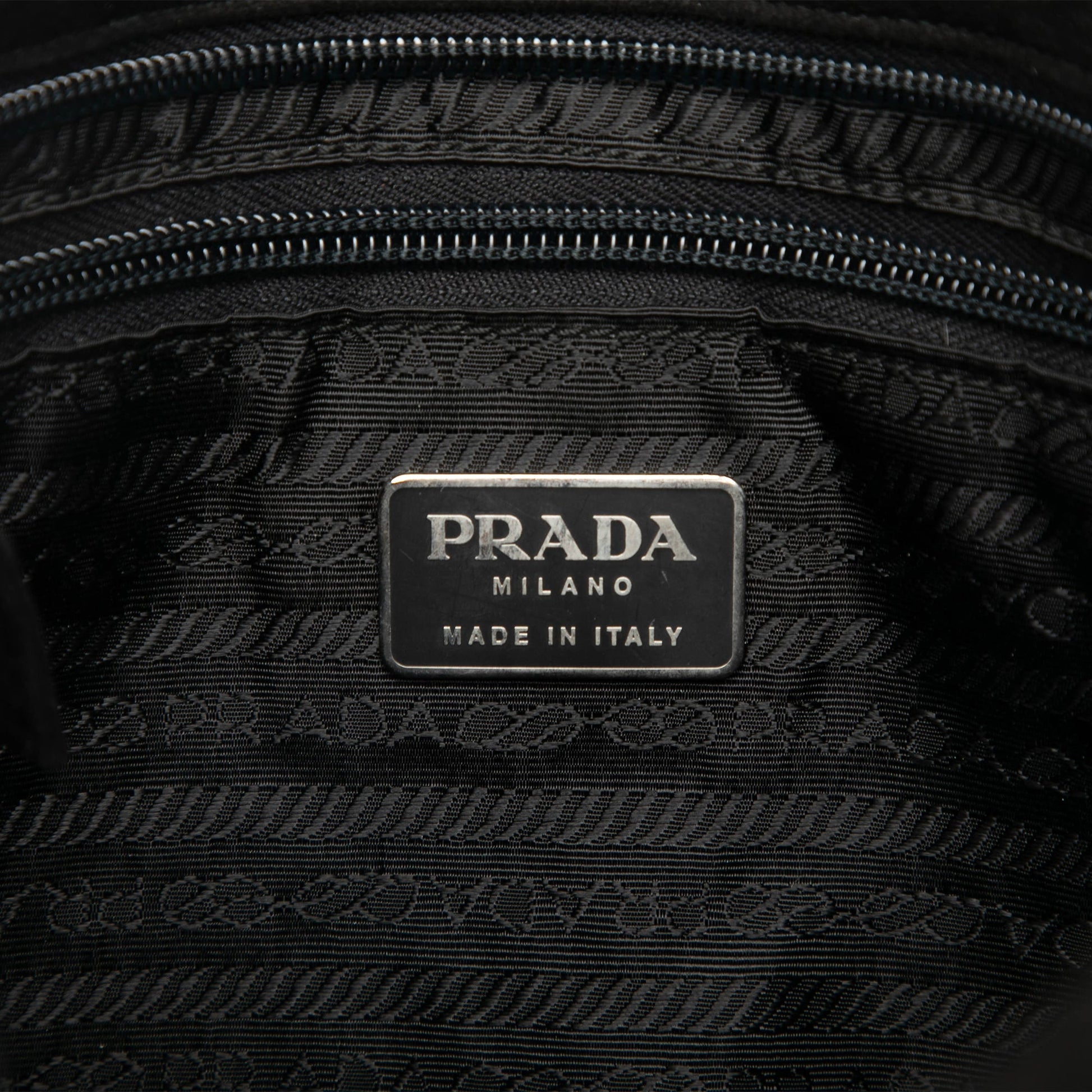 Prada Suede Chain Shoulder Bag