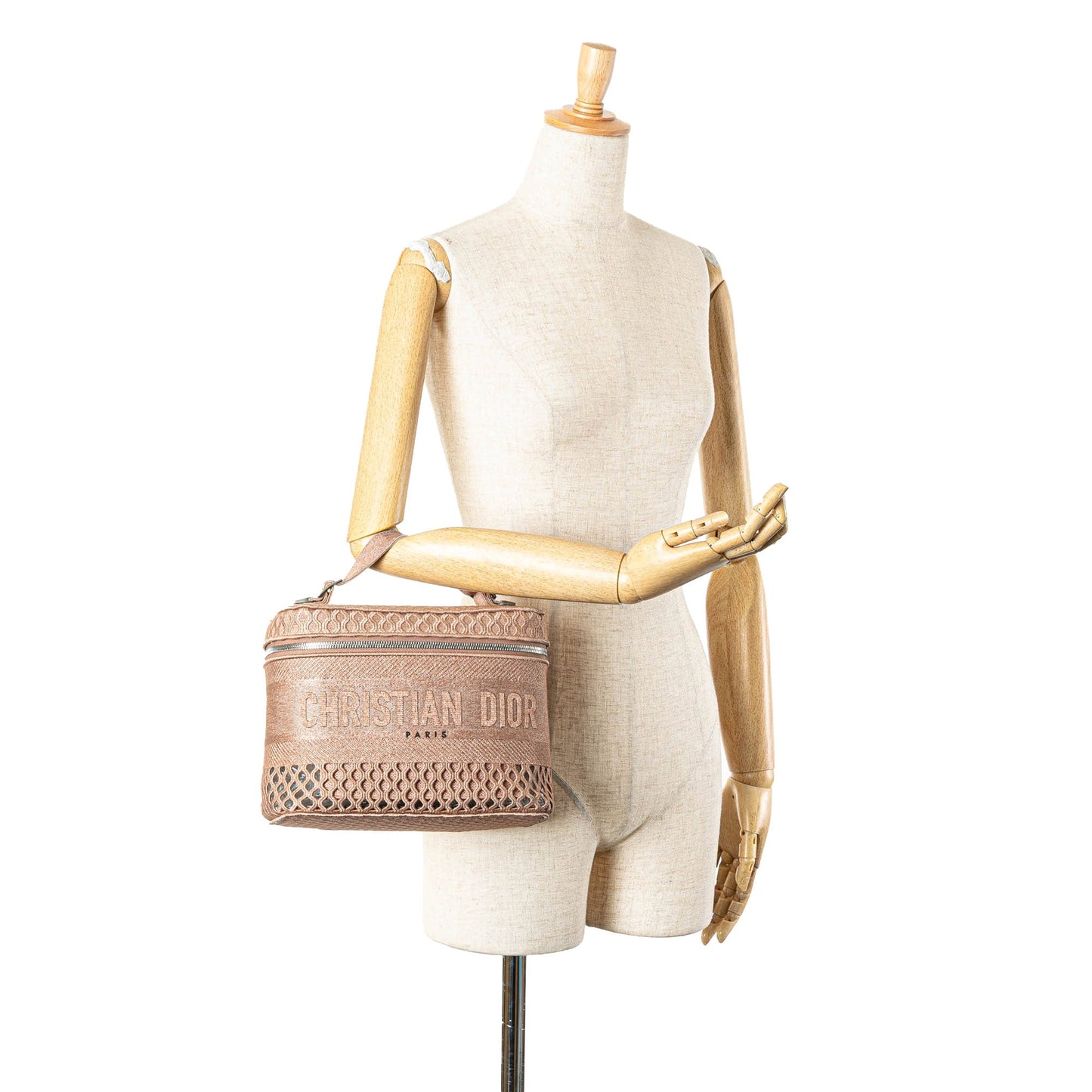 Dior Mesh Embroidered Diortravel Vanity Case