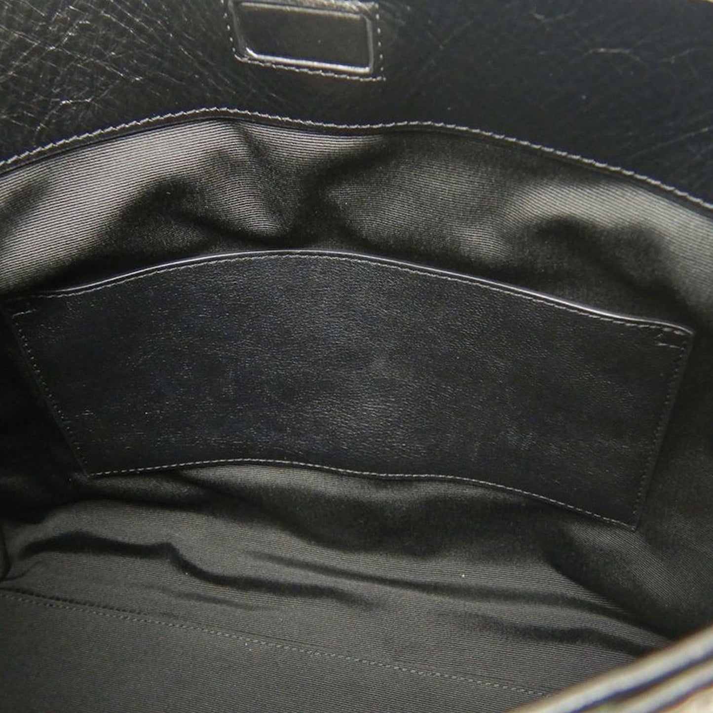 Saint Laurent Medium Crinkled Calfskin Monogram Niki Shopper Tote