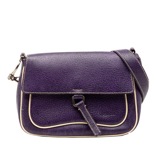 Prada Cinghiale Flap Shoulder Bag