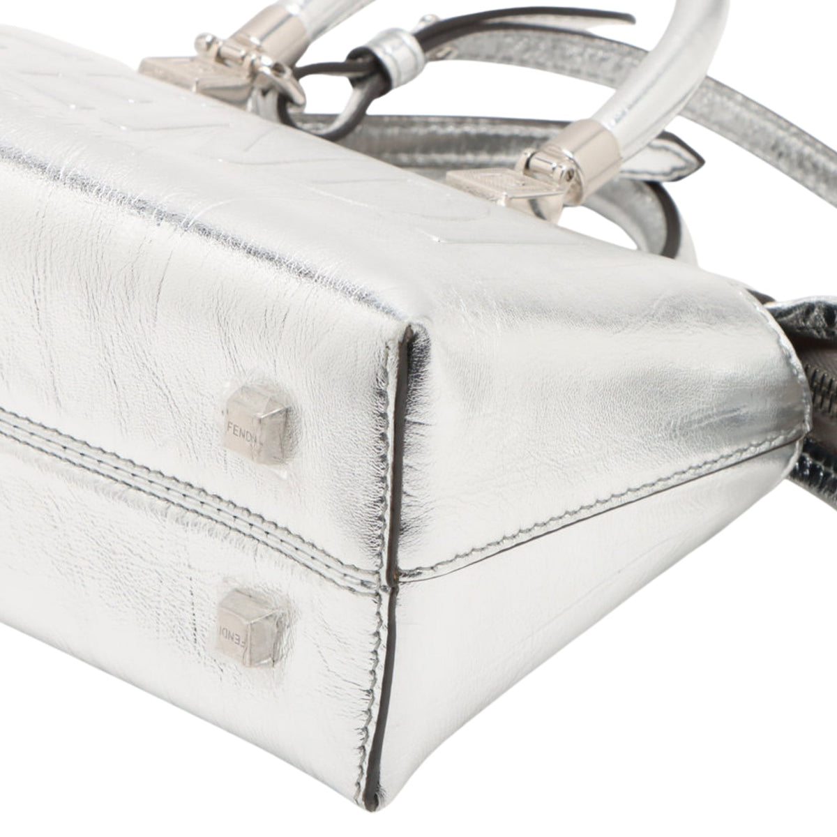 Fendi Mini Leather By The Way Roma Satchel
