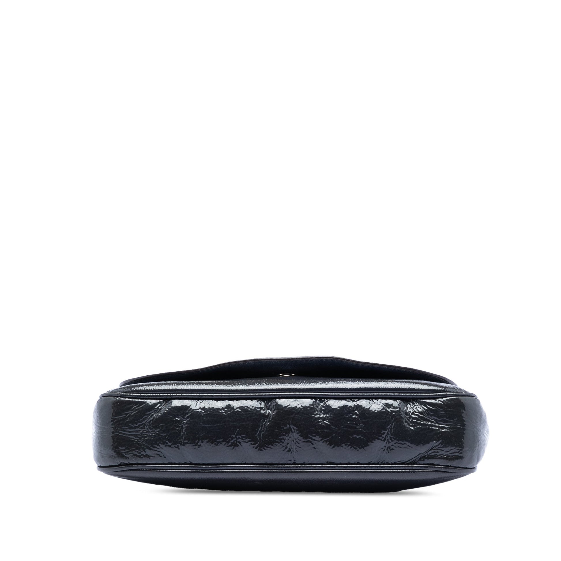 Gucci Medium Patent Soho Chain Flap Crossbody