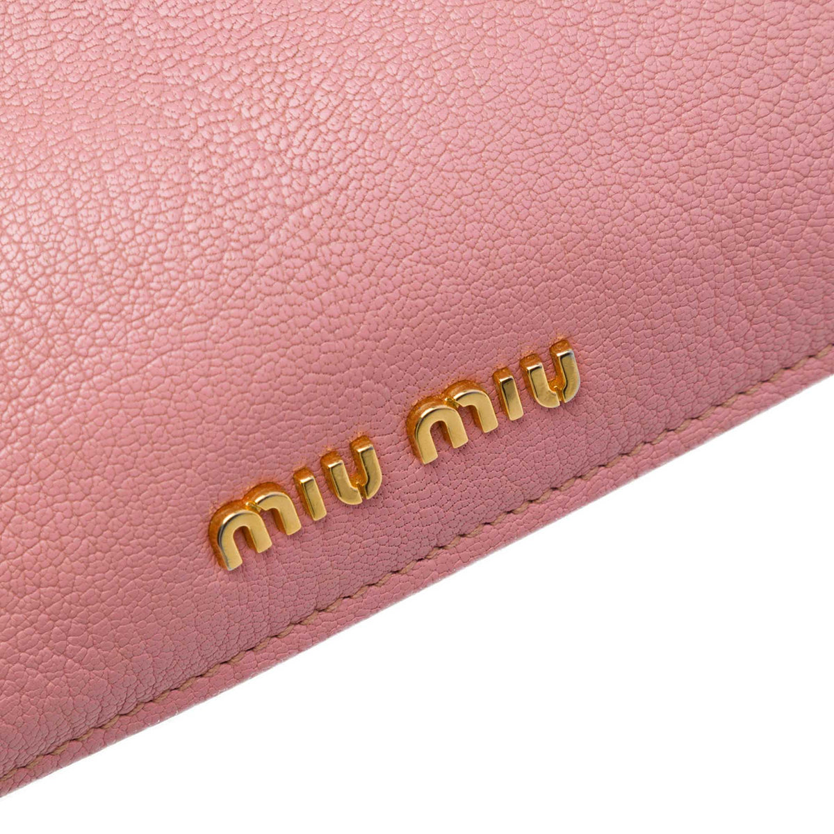 Miu Miu Goatskin Madras Satchel