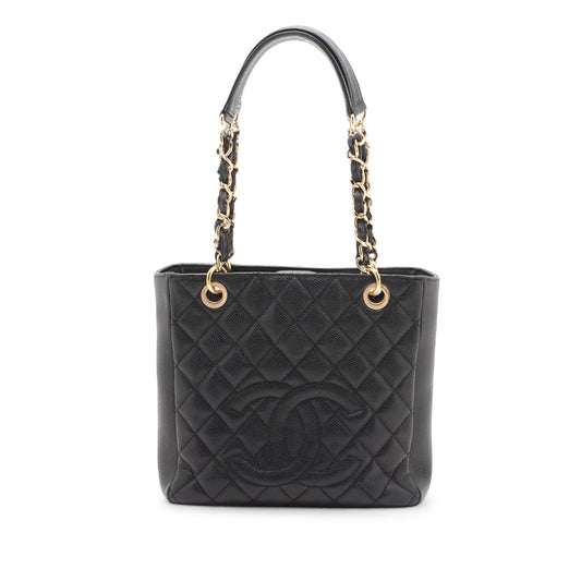 Chanel Caviar Petite Shopping Tote