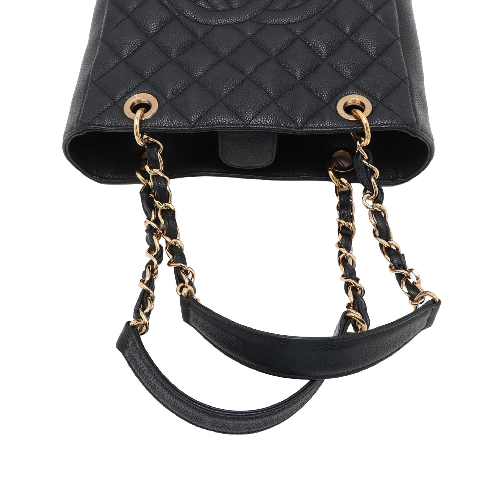 Chanel Caviar Petite Shopping Tote
