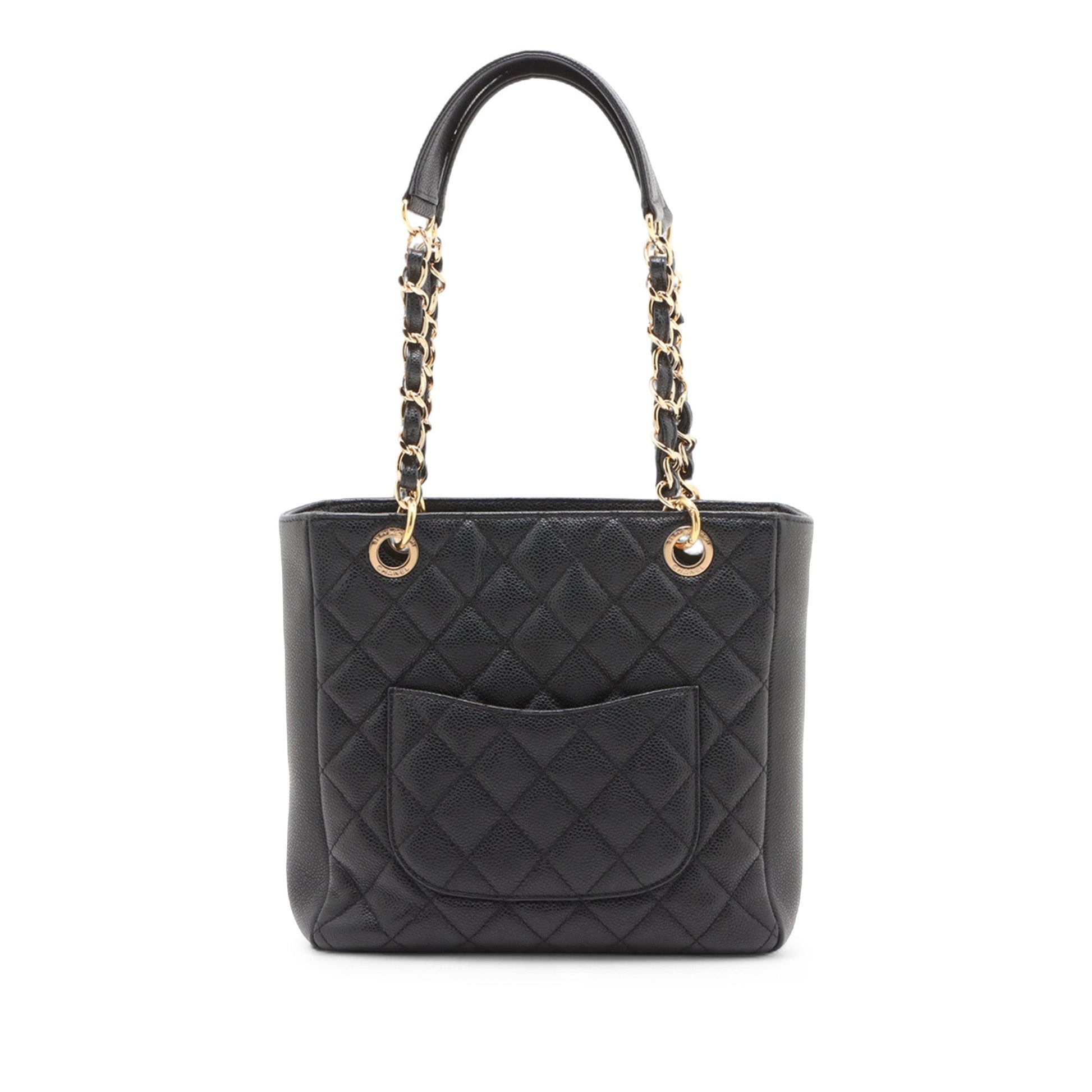 Chanel Caviar Petite Shopping Tote