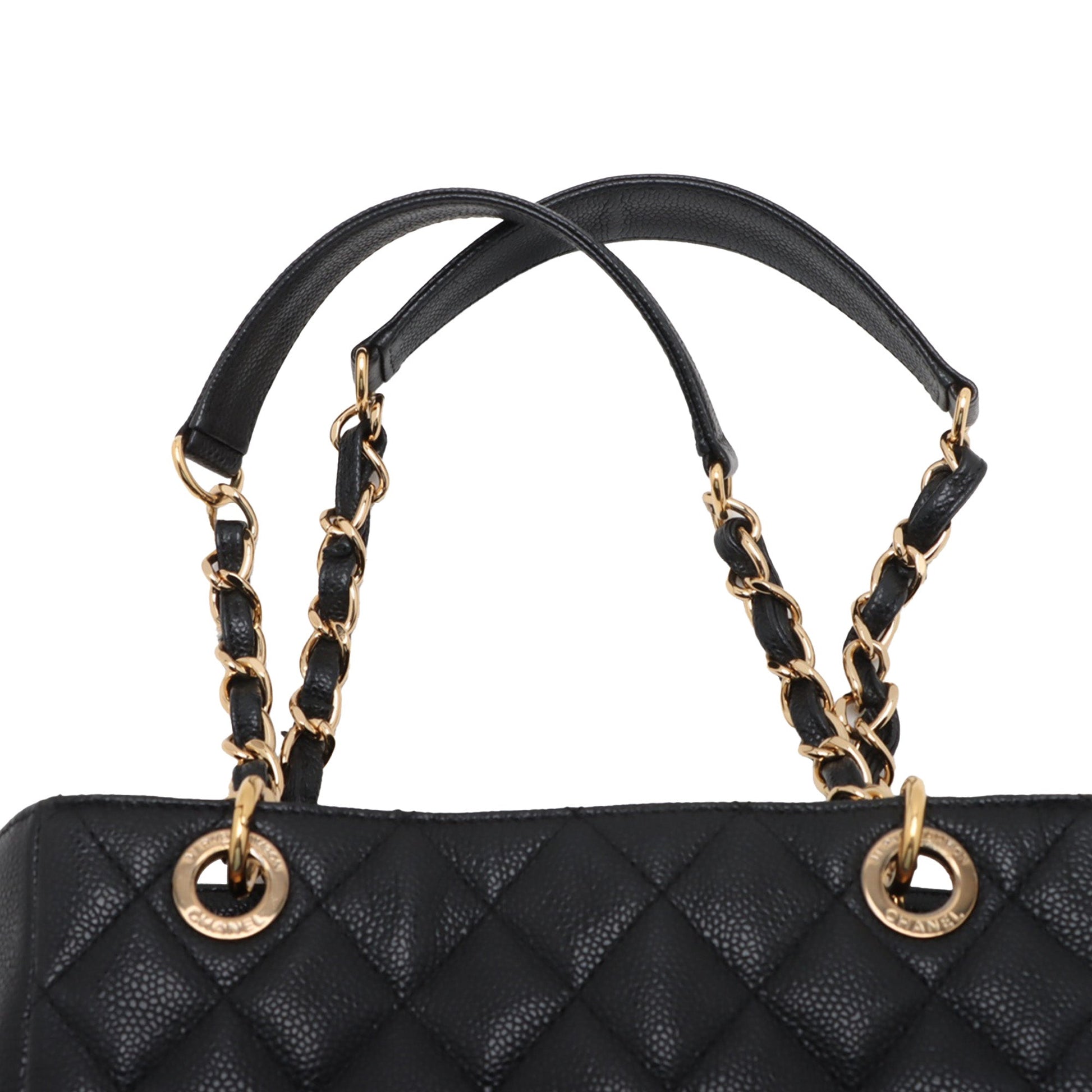 Chanel Caviar Petite Shopping Tote