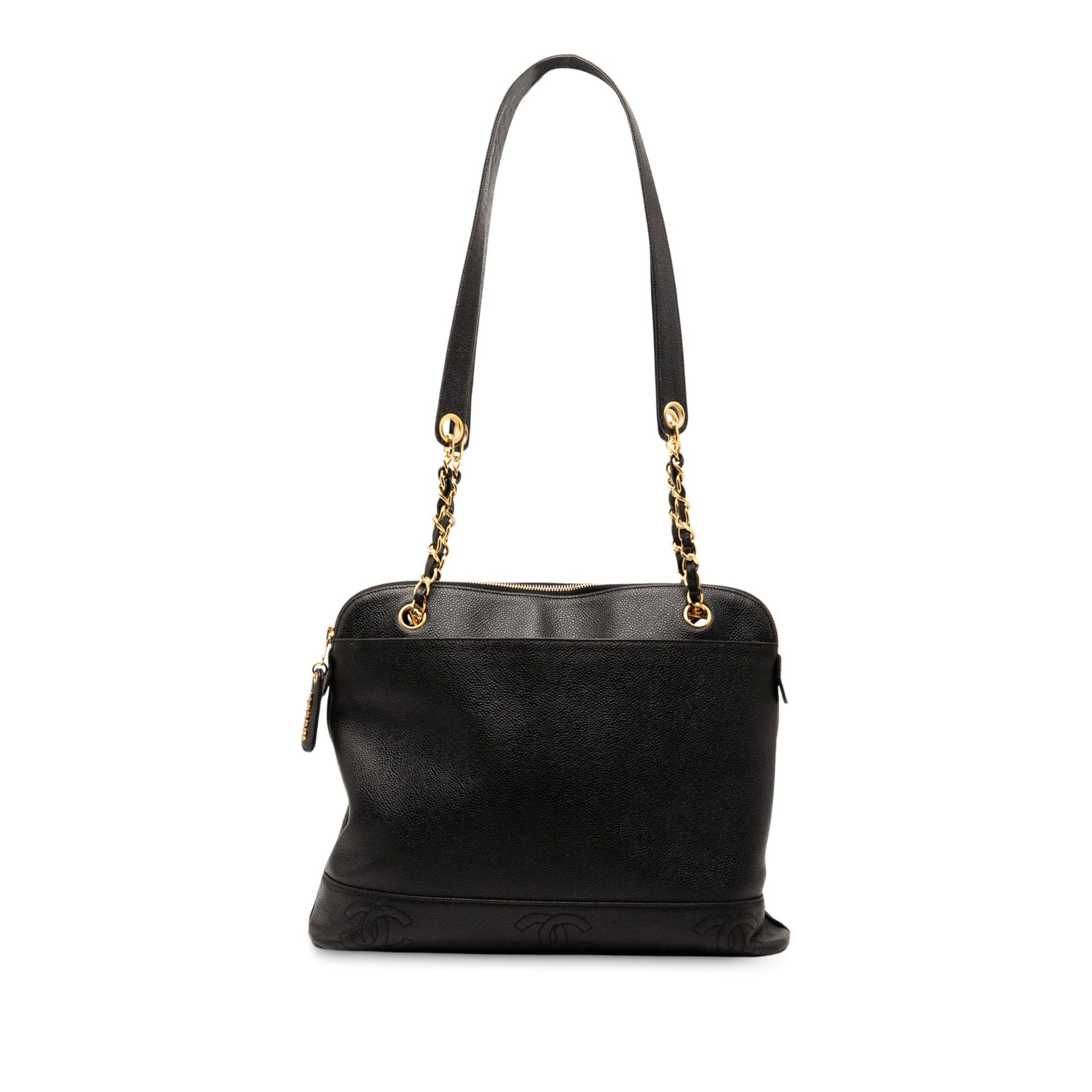 Chanel Triple CC Caviar Shoulder Bag