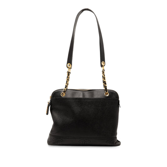 Chanel Triple CC Caviar Shoulder Bag