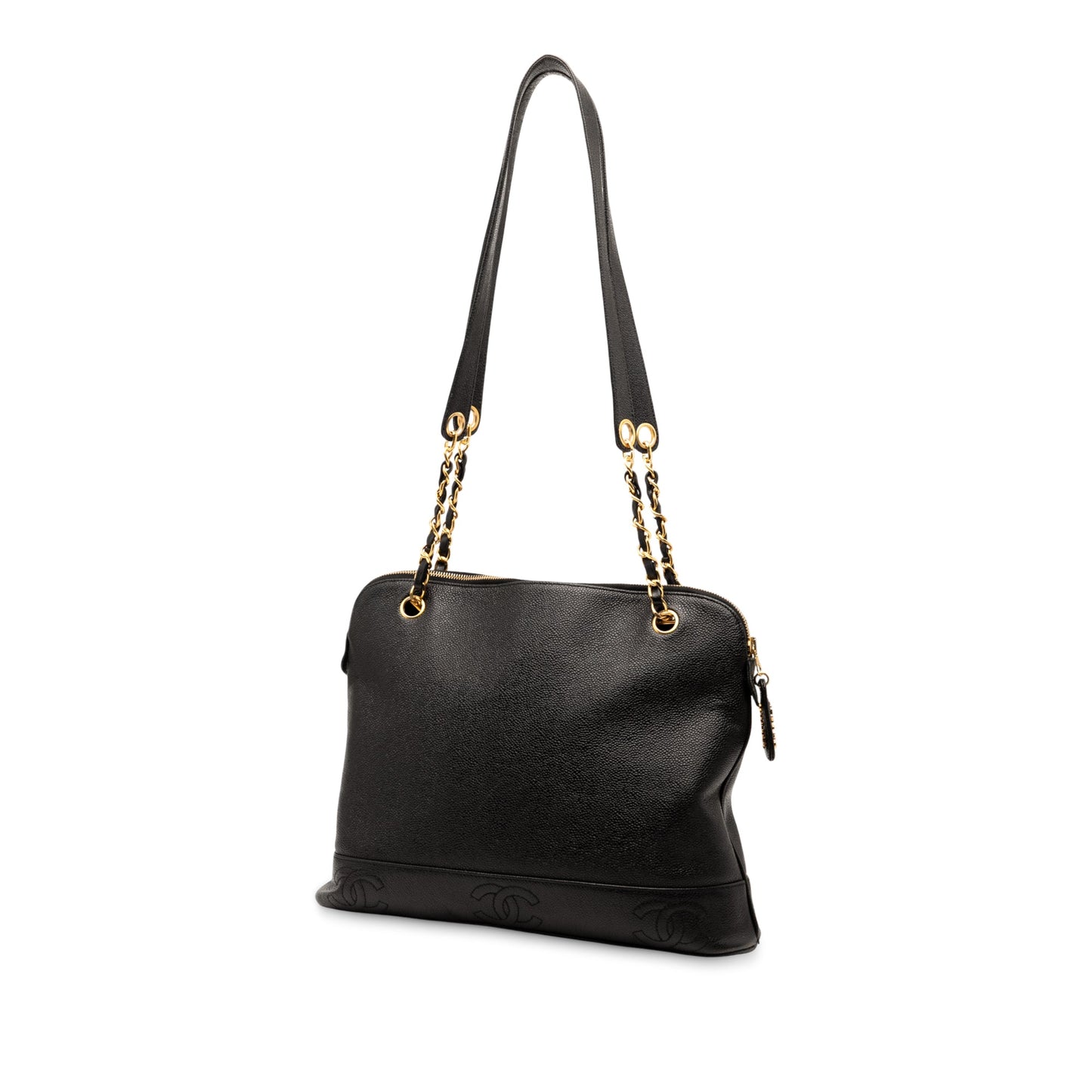 Chanel Triple CC Caviar Shoulder Bag