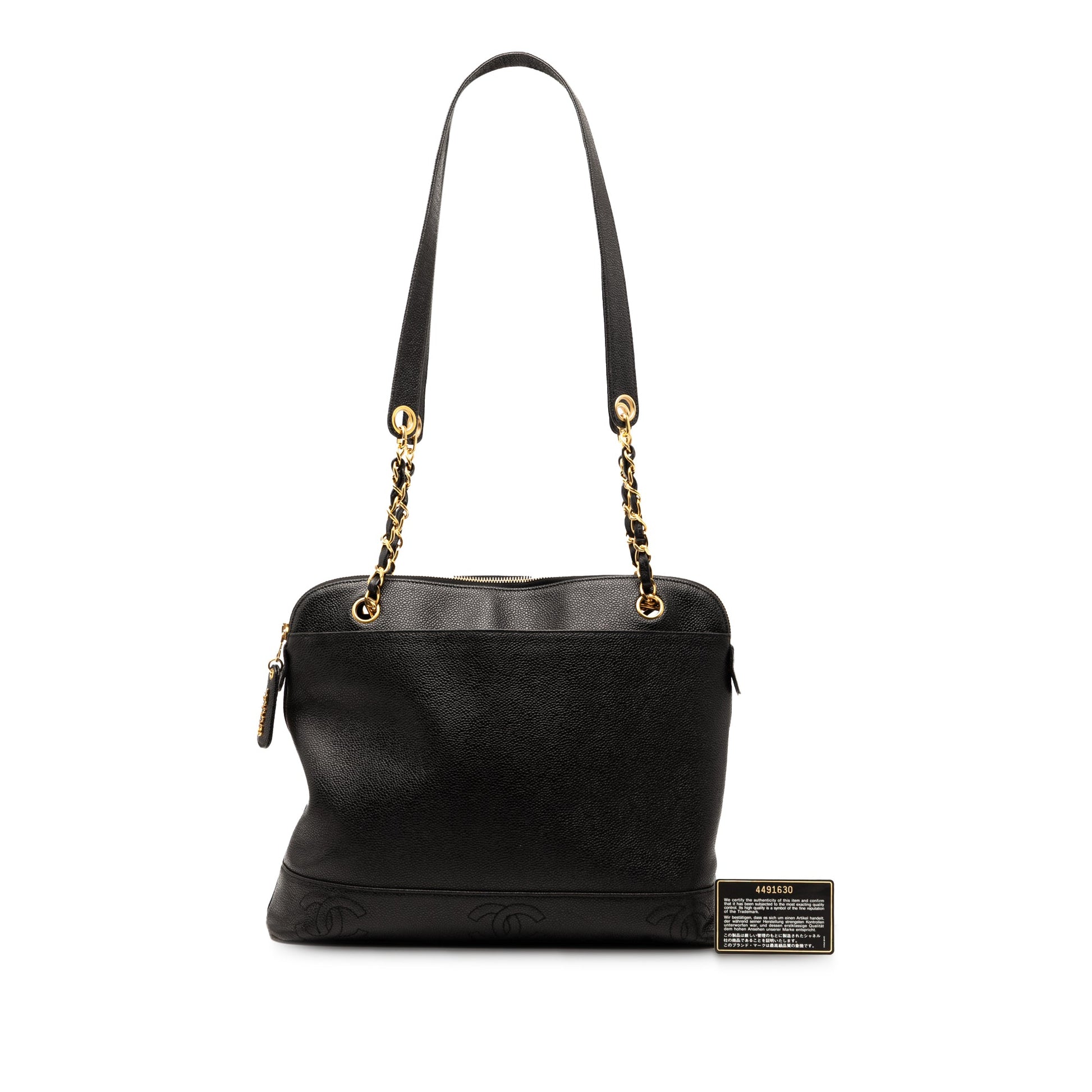 Chanel Triple CC Caviar Shoulder Bag