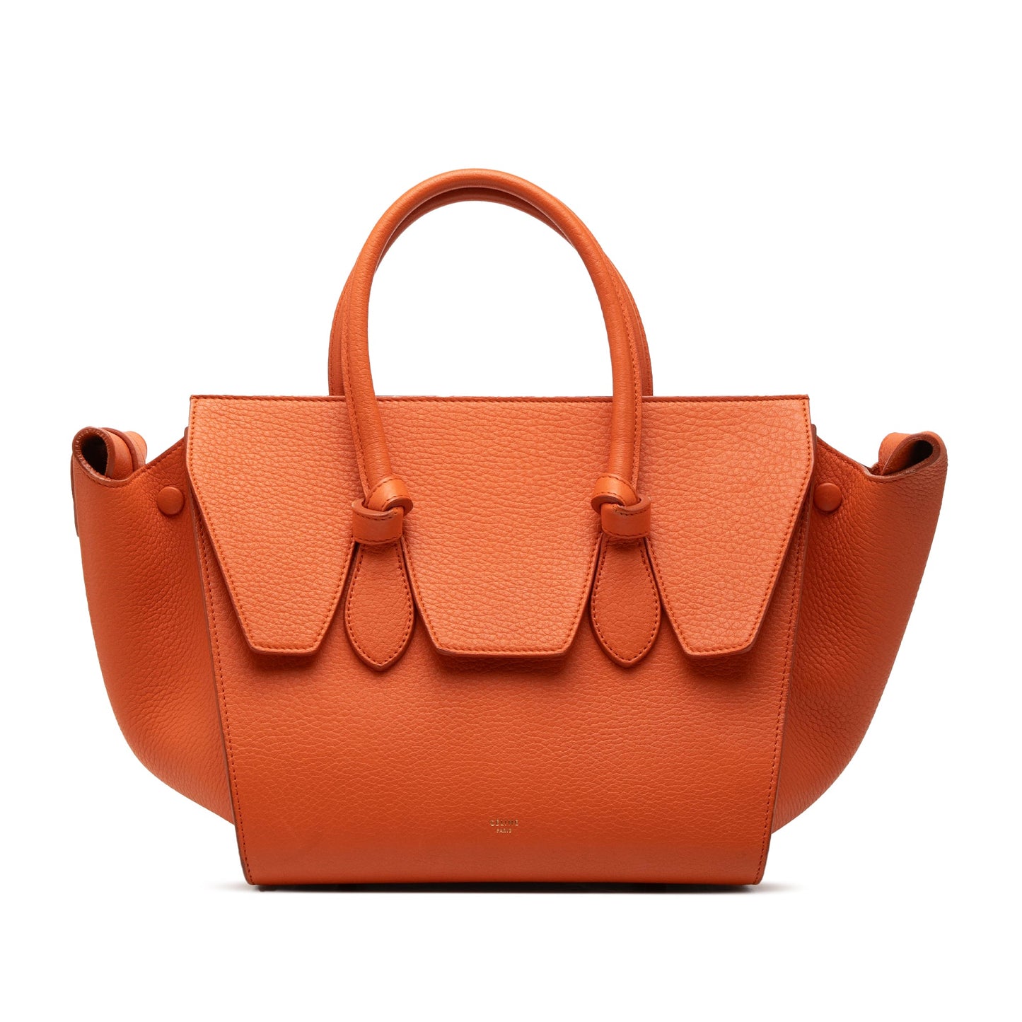 Celine Small Grained Calfskin Tie Knot Handbag