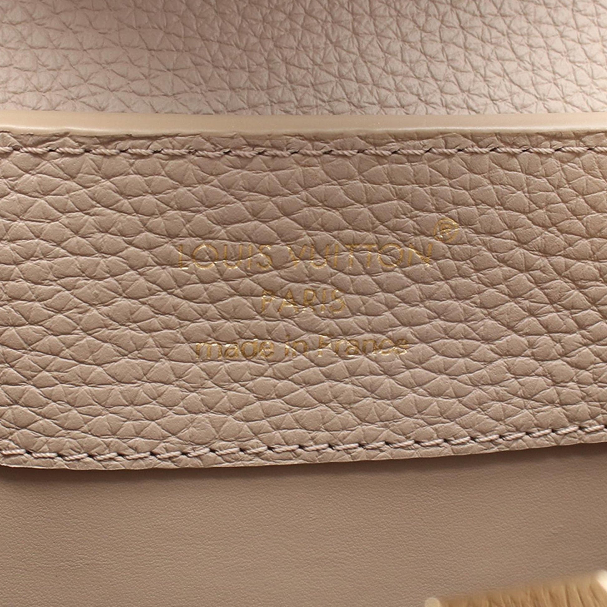 Louis Vuitton Taurillon Capucines BB
