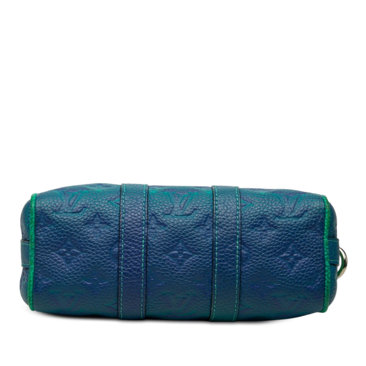 Louis Vuitton Monogram Taurillon Illusion Keepall XS — Green