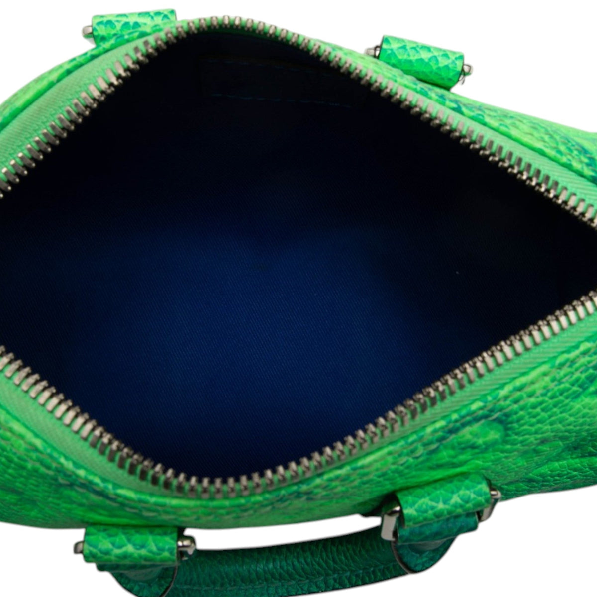 Louis Vuitton Monogram Taurillon Illusion Keepall XS — Green