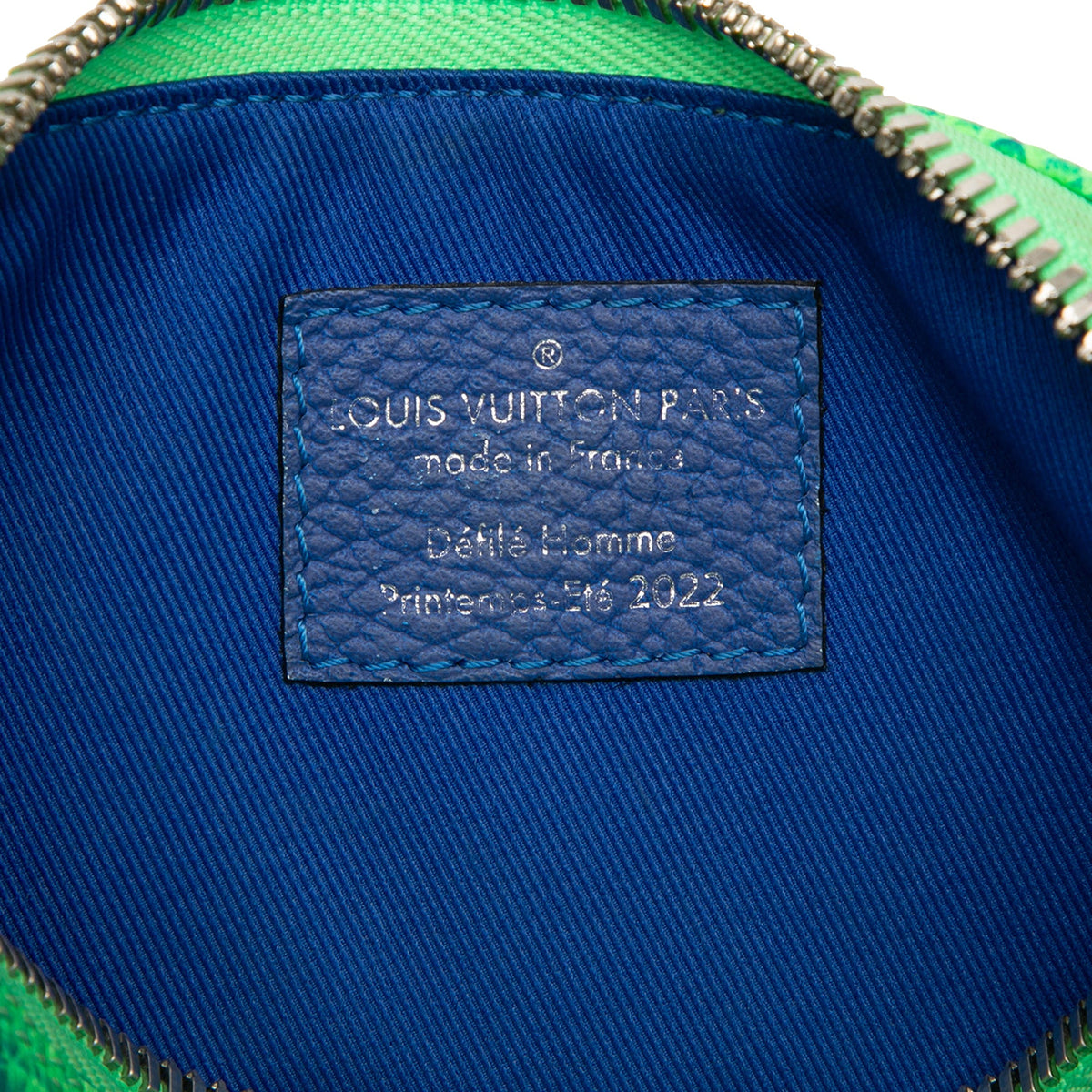 Louis Vuitton Monogram Taurillon Illusion Keepall XS — Green
