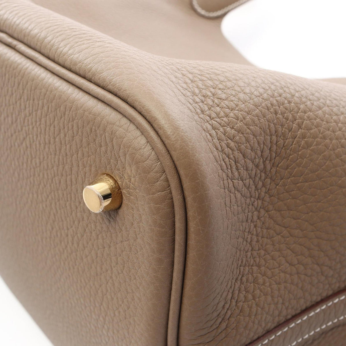 Hermès Clemence Picotin Lock 22 — Gray