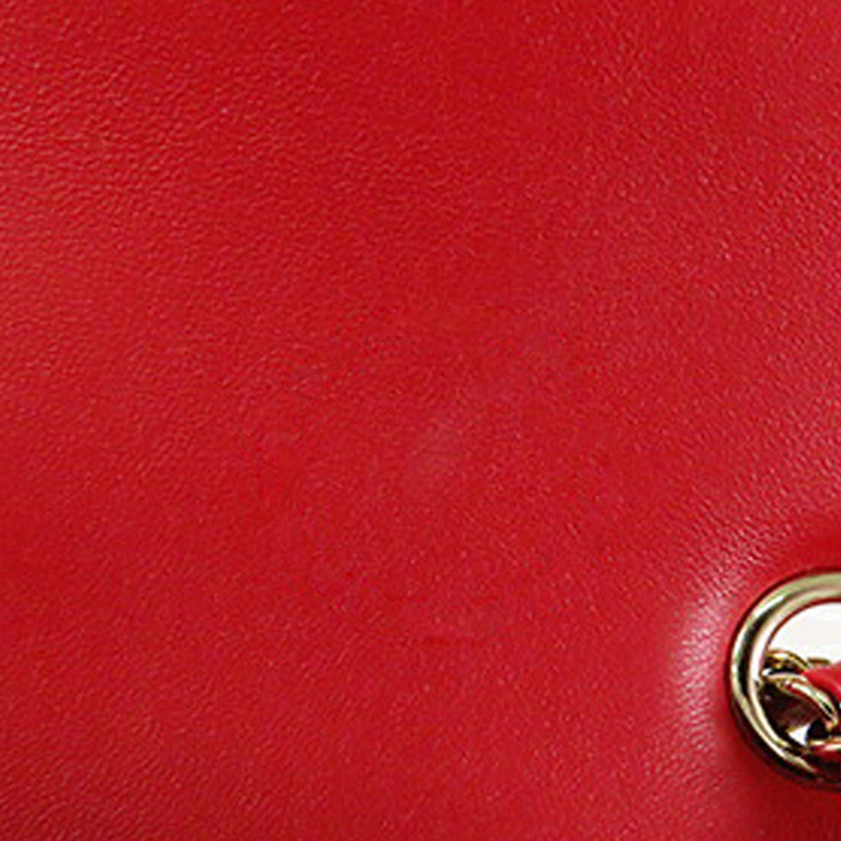 Chanel Mini Rectangular Classic Tweed Plaid Single Flap — Red