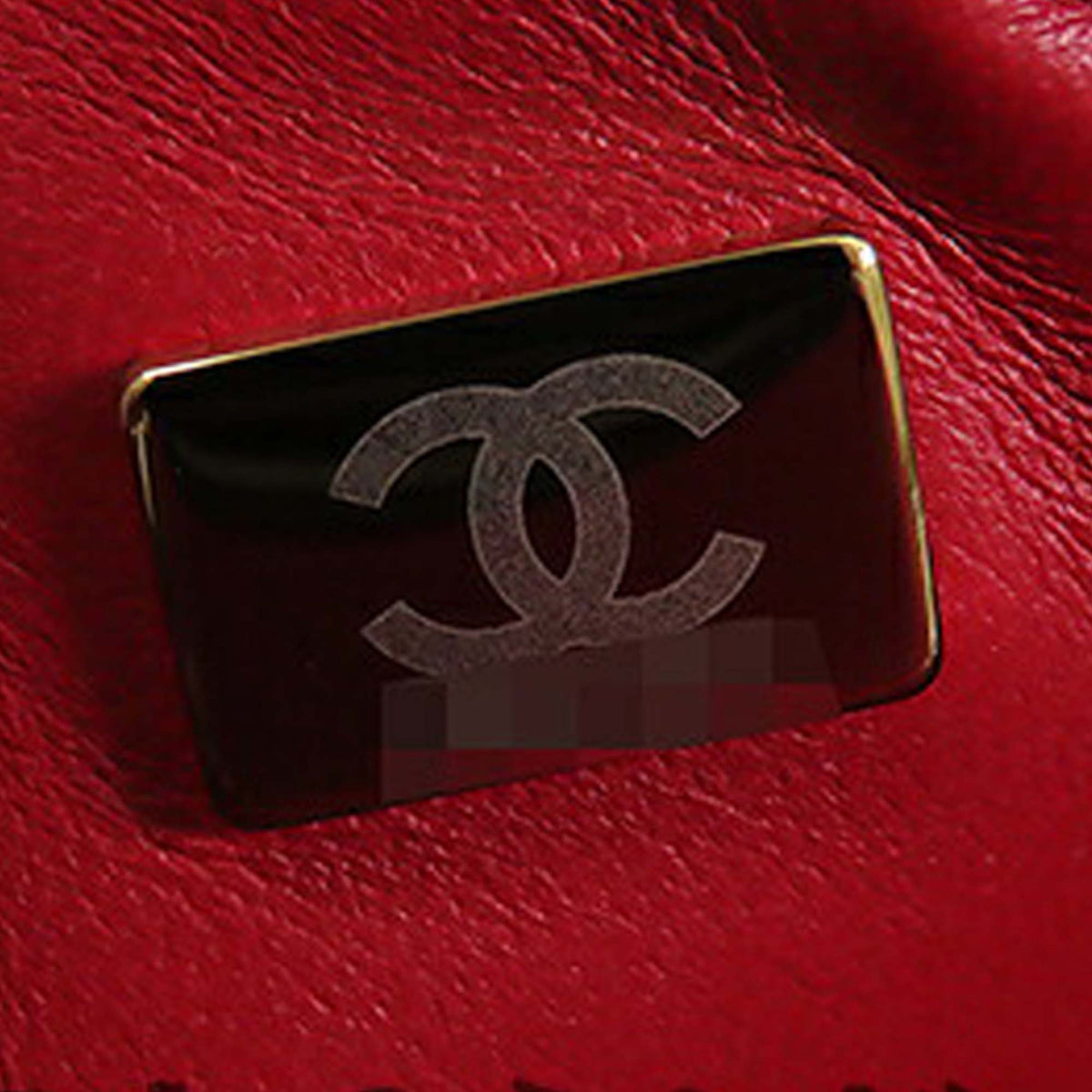 Chanel Mini Rectangular Classic Tweed Plaid Single Flap — Red