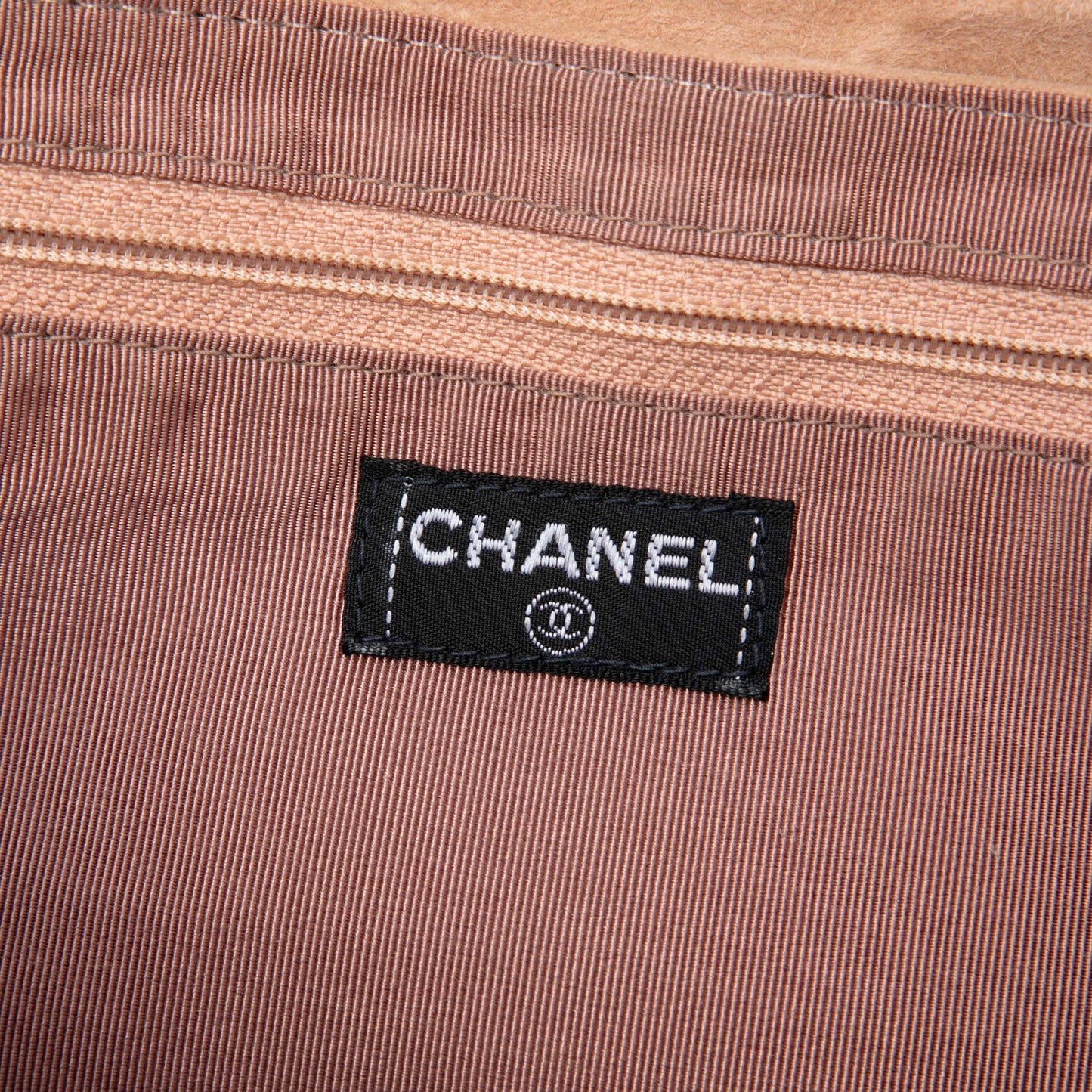 Chanel Choco Bar Suede Mademoiselle Turnlock Flap