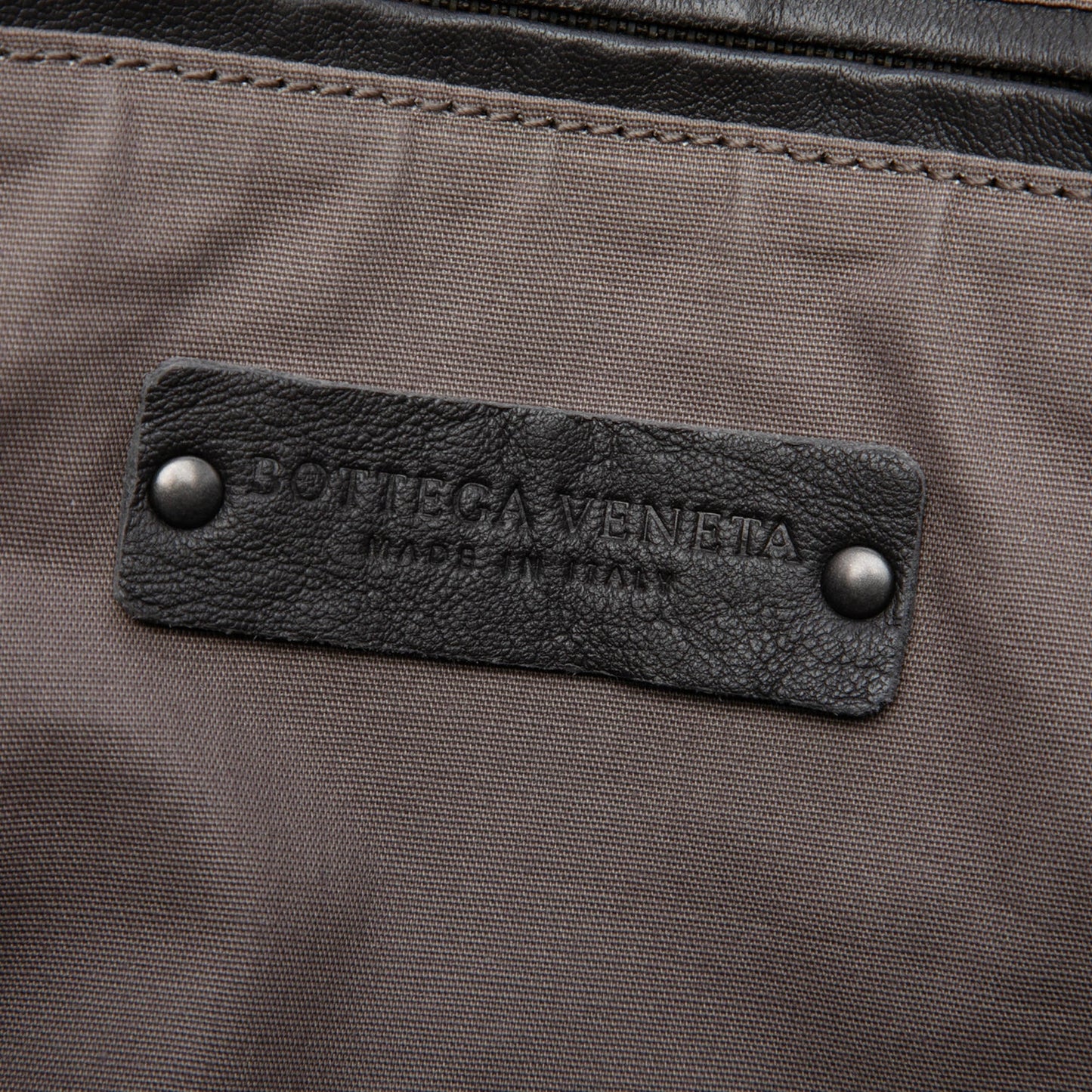 Bottega Veneta Bicolor Intrecciato Trimmed Nappa Business Bag