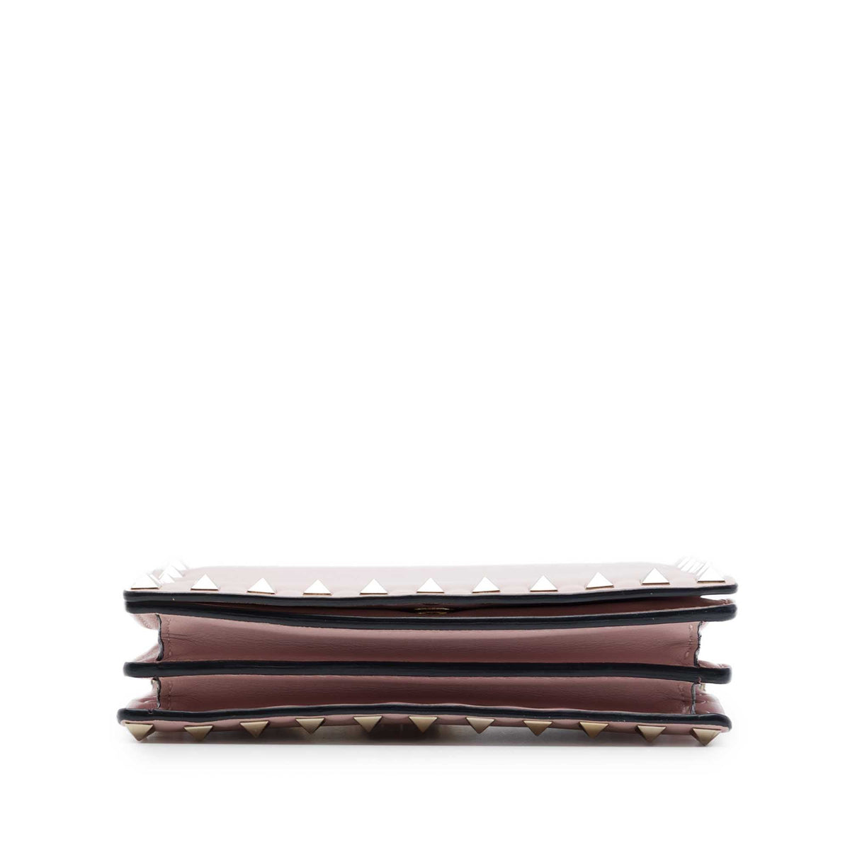 Valentino Leather Rockstud Chain Pouch