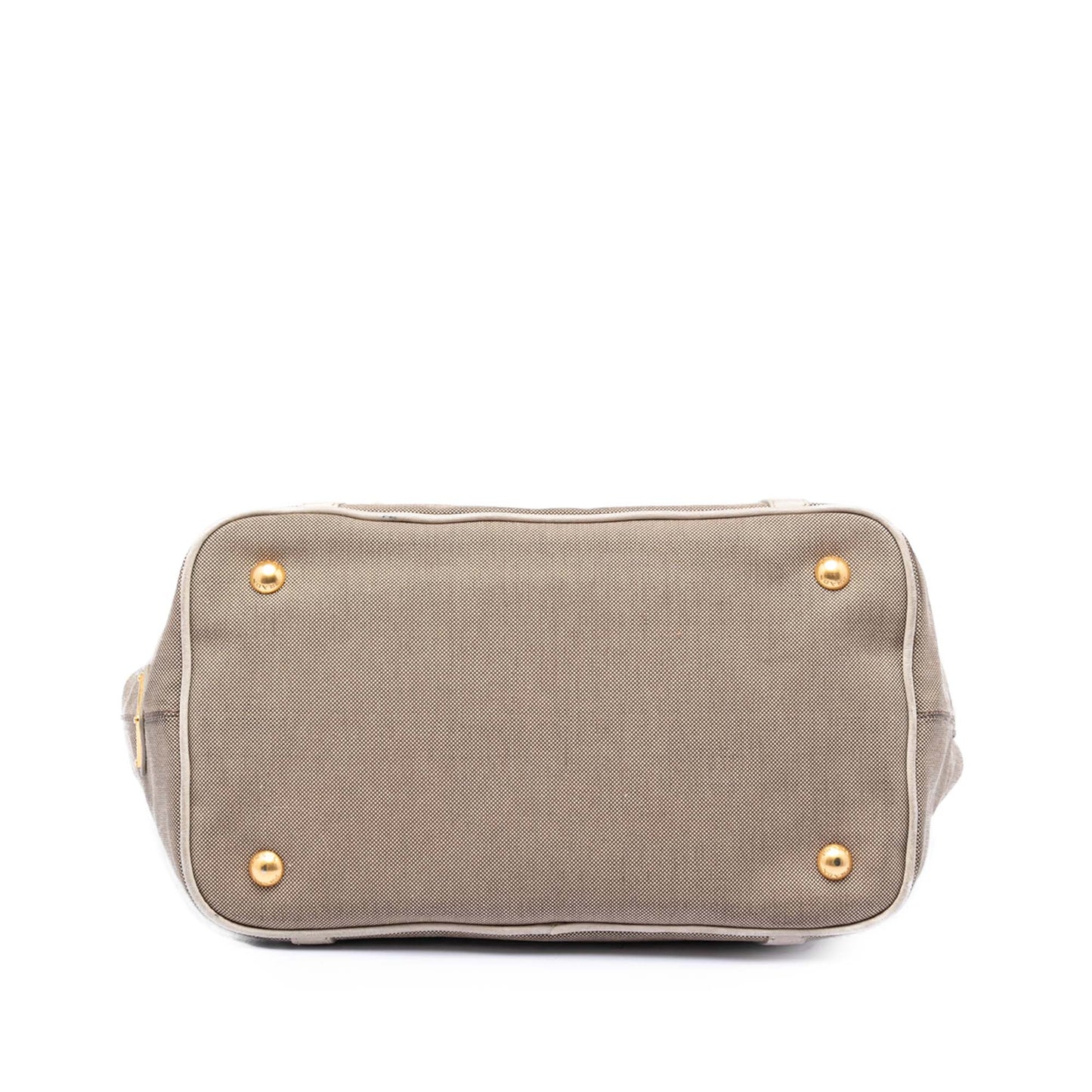 Prada Canvas Canapa Logo Satchel