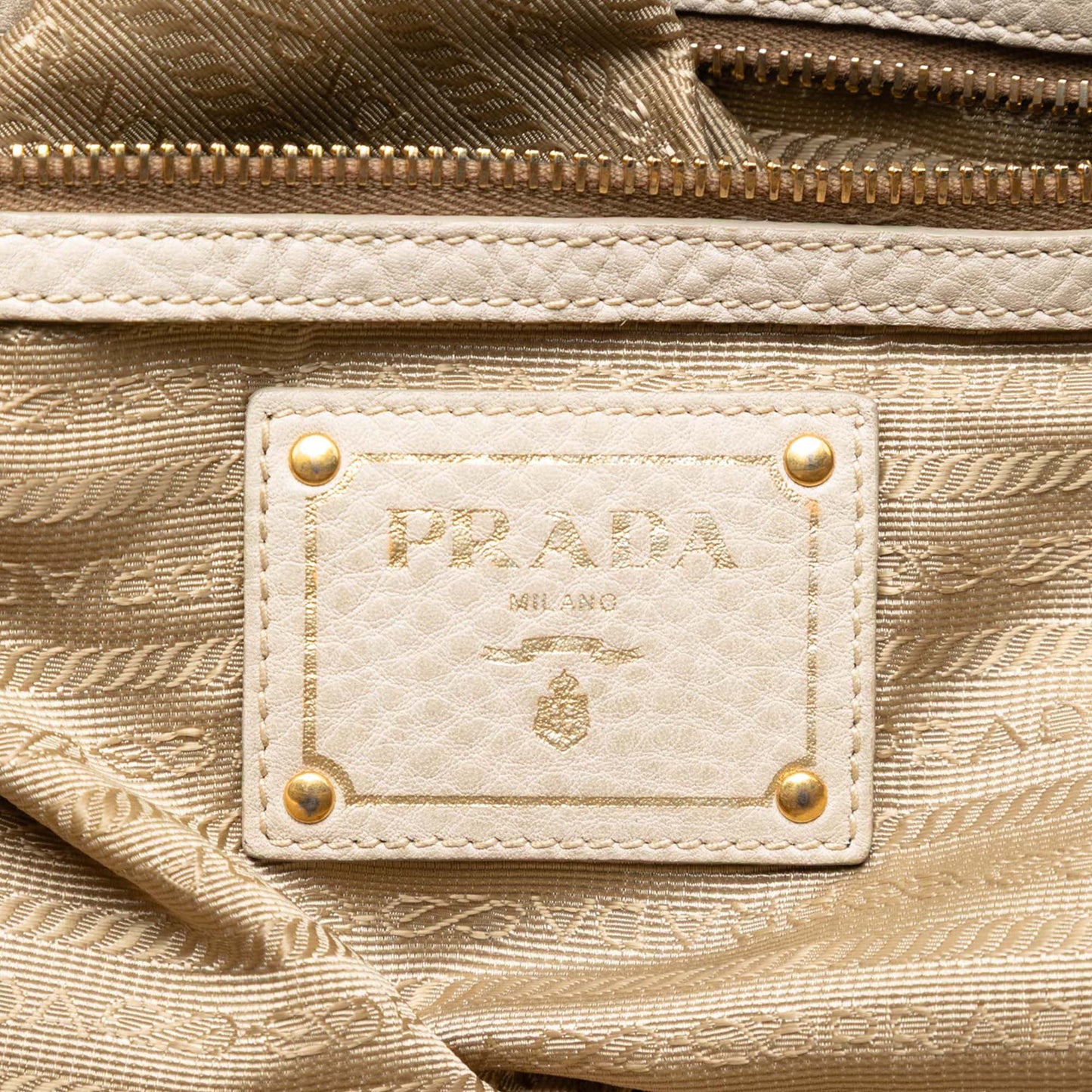 Prada Canvas Canapa Logo Satchel