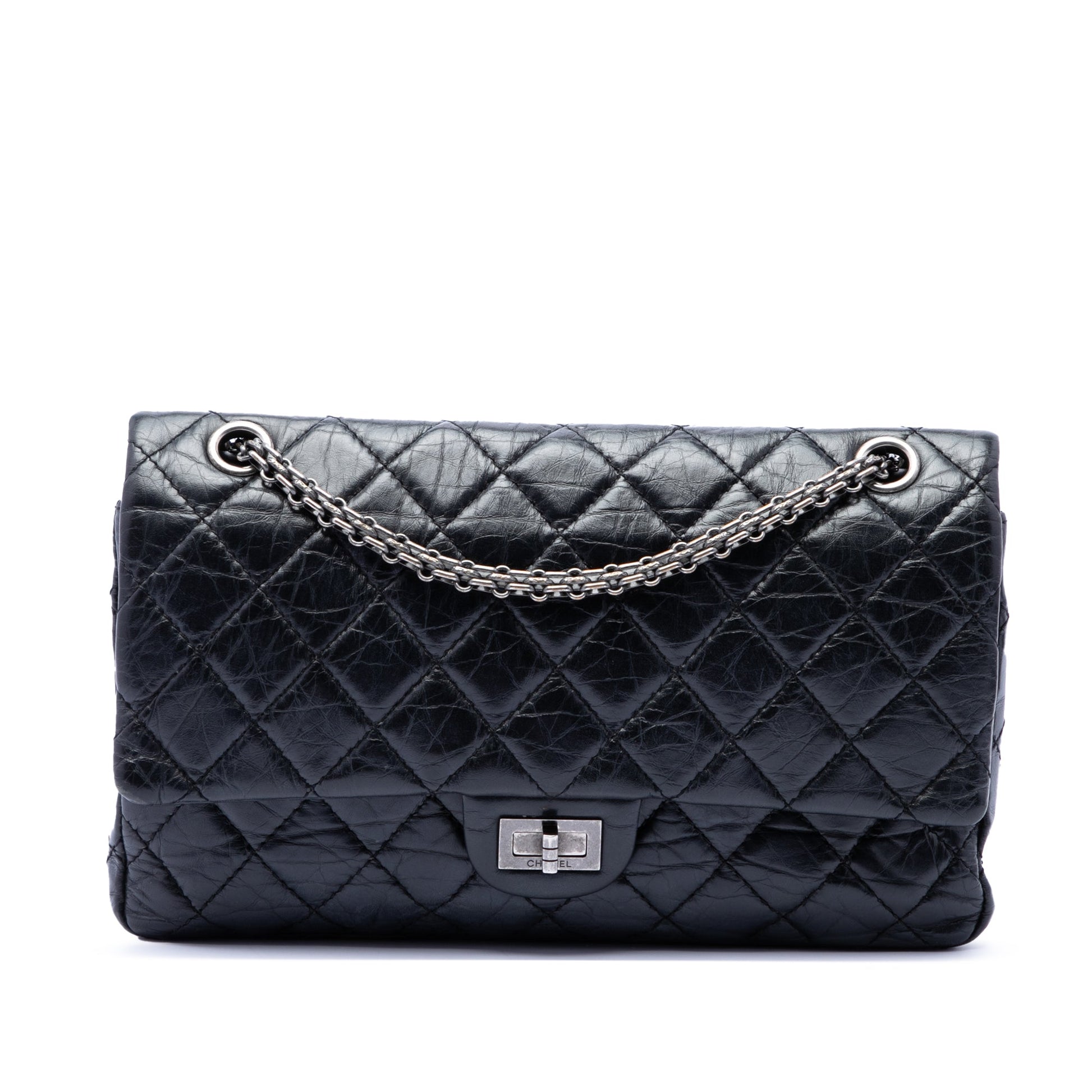 Chanel Quilted Aged Calfskin Reissue 2.55 Double Flap 226