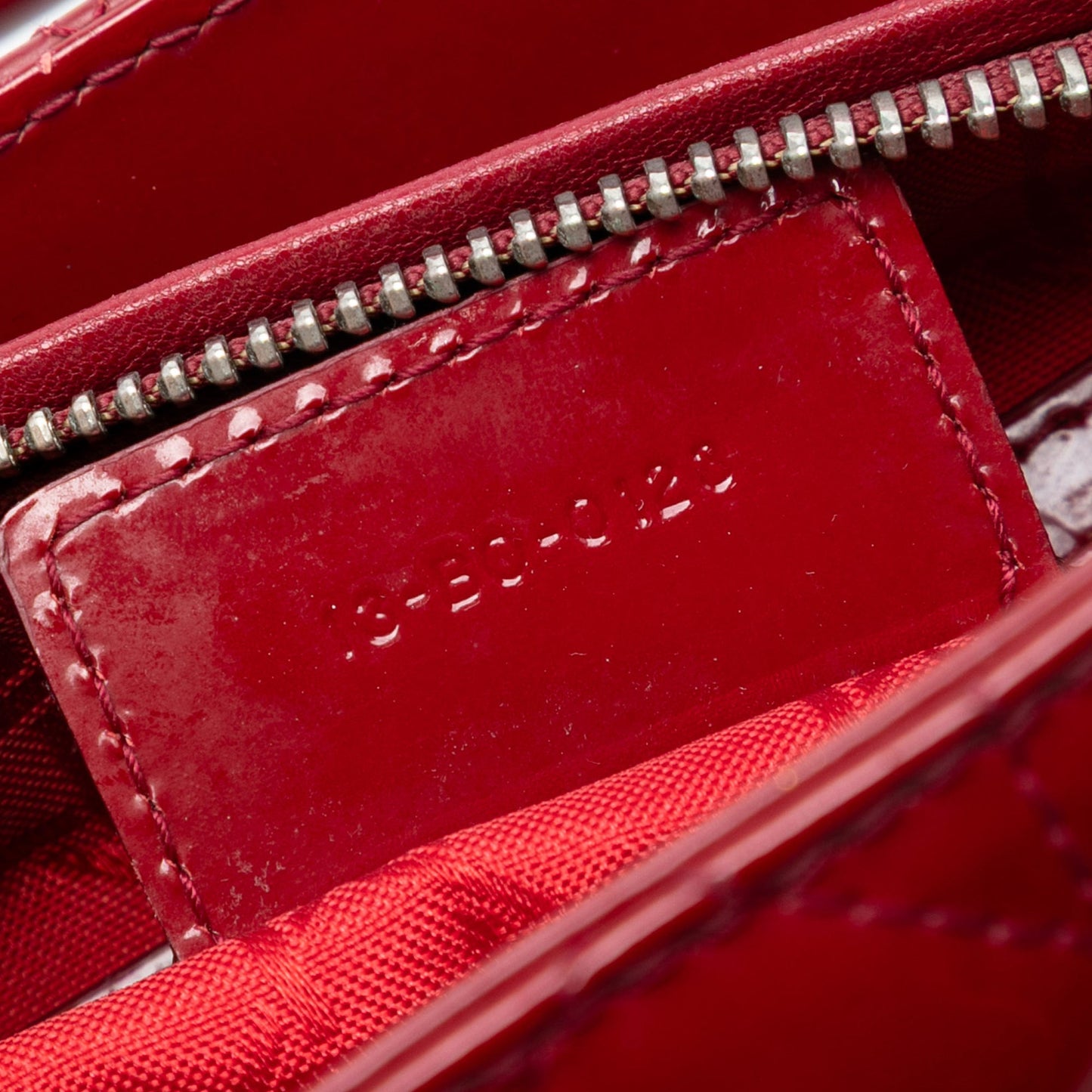 Dior Medium Patent Cannage Lady Dior