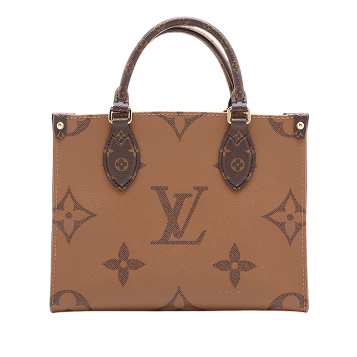 Louis Vuitton Monogram Reverse Giant OnTheGo PM — Brown