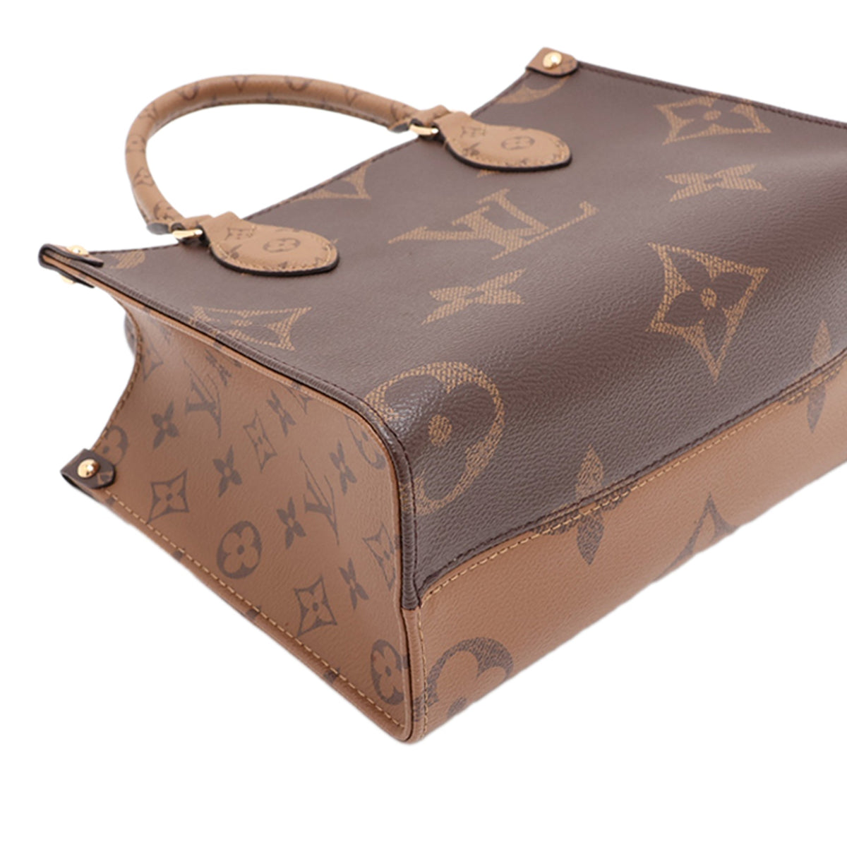 Louis Vuitton Monogram Reverse Giant OnTheGo PM — Brown