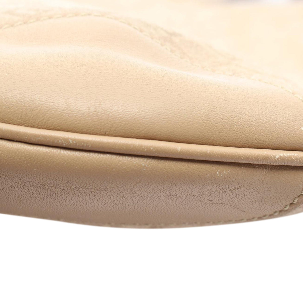 Gucci GG Suede Shoulder Bag — Brown